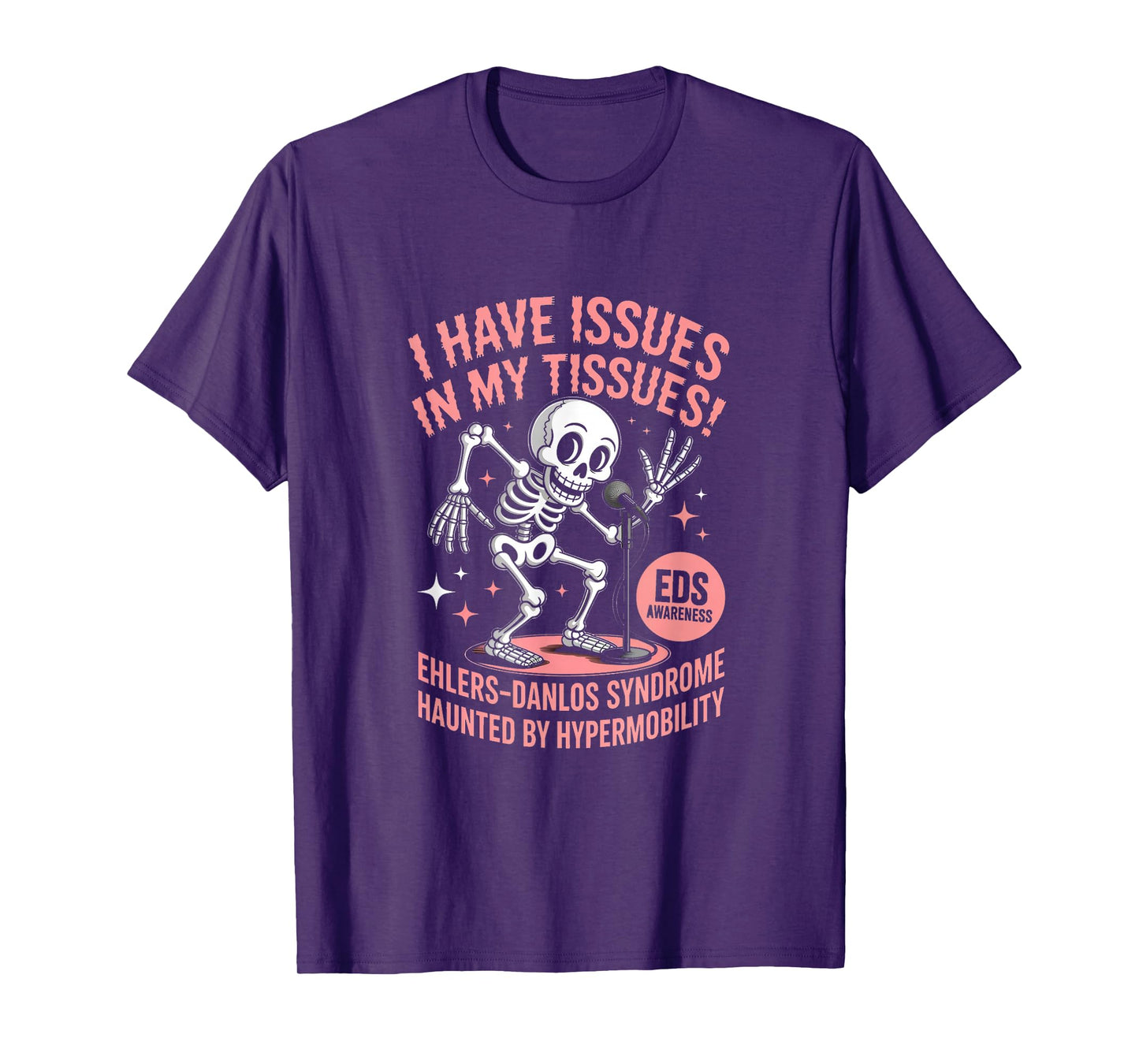 Ehlers Danlos Syndrome Awareness Issues in Tissues Halloween T-Shirt