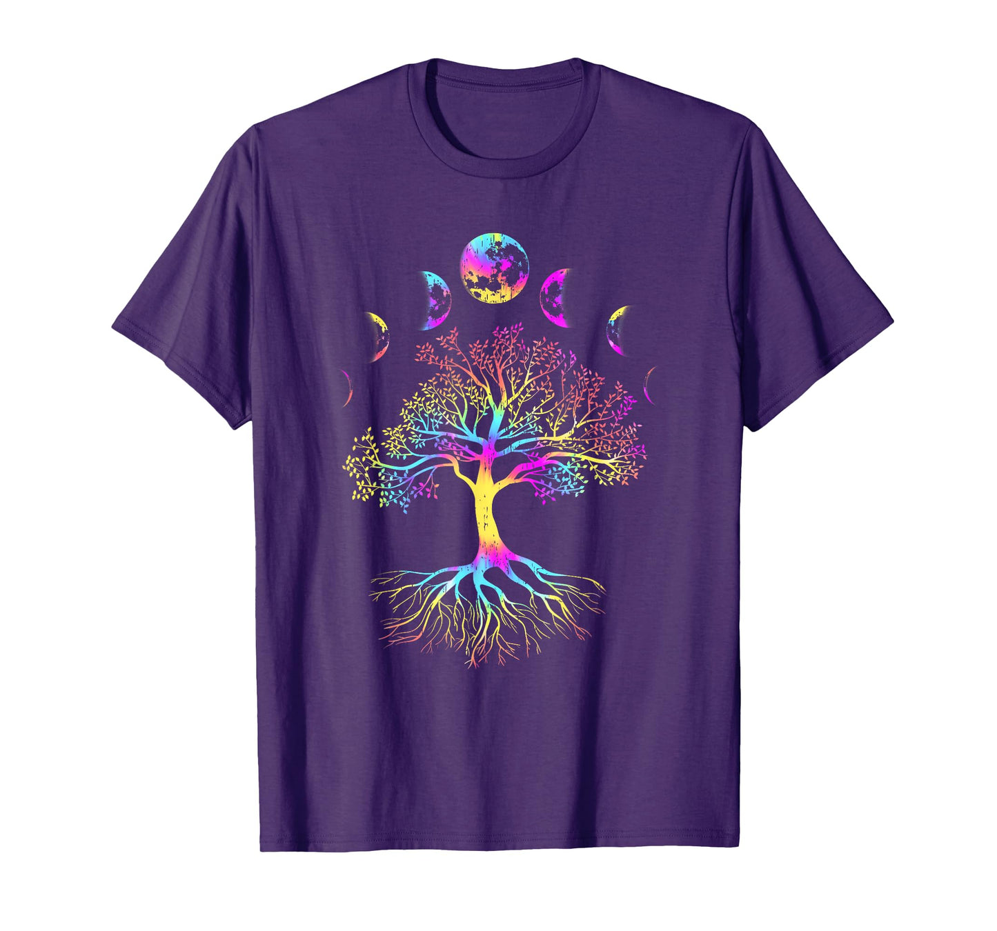 Moon Phases Tree of Life T-Shirt