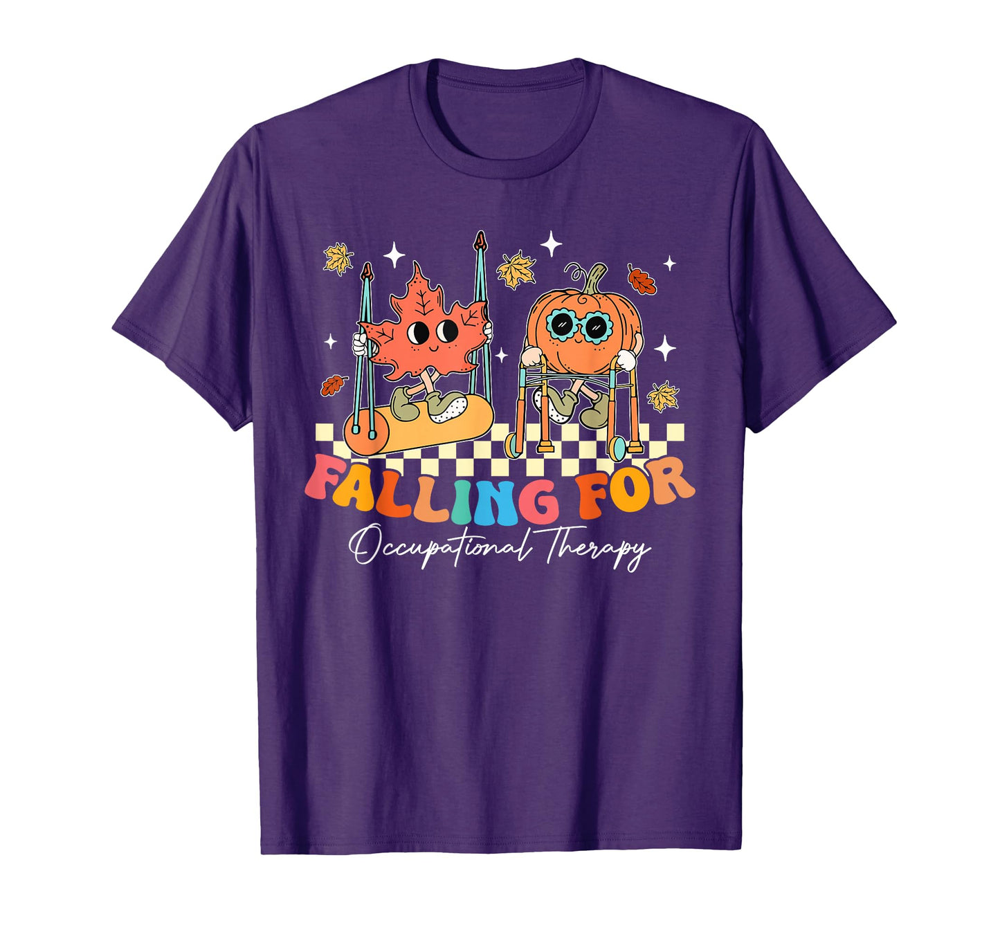 Falling for Occupational Therapy OT OTA Pumpkin Fall Autumn T-Shirt