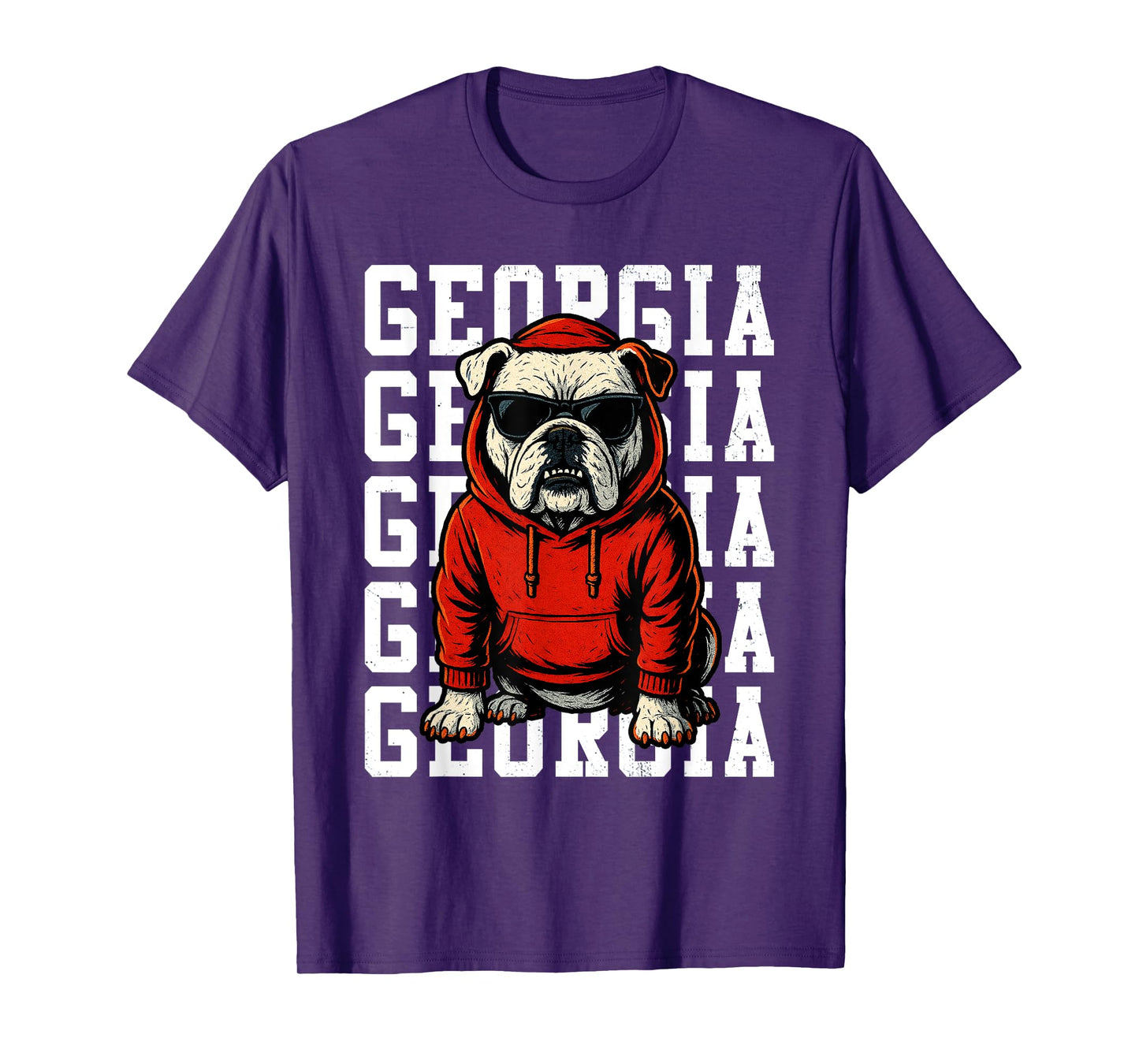 Dawgline Ghost, Redlayer March Built In Silence Love Bulldog Men Women Kids T-Shirt
