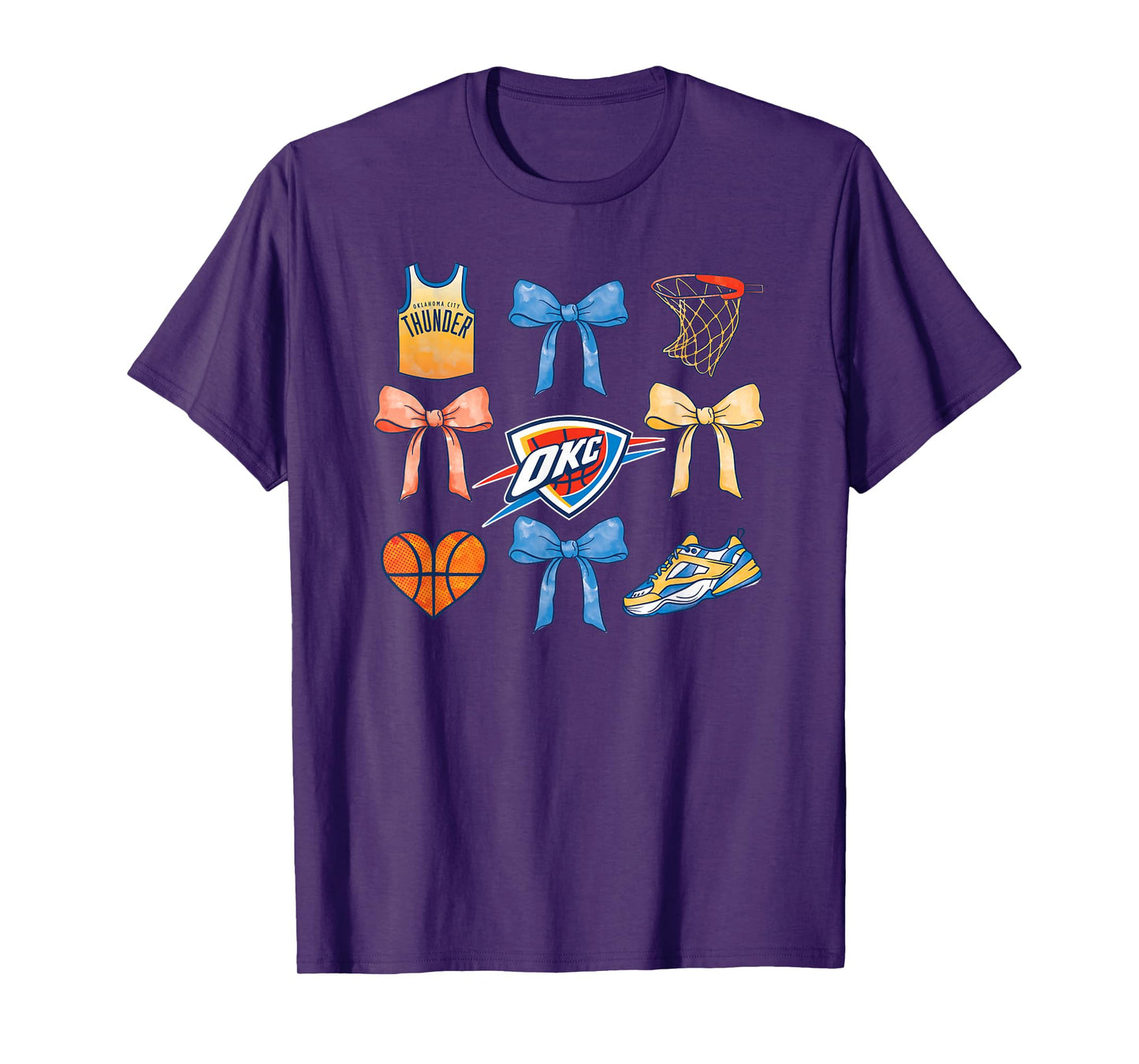 NBA Oklahoma City Thunder Bow Grid T-Shirt