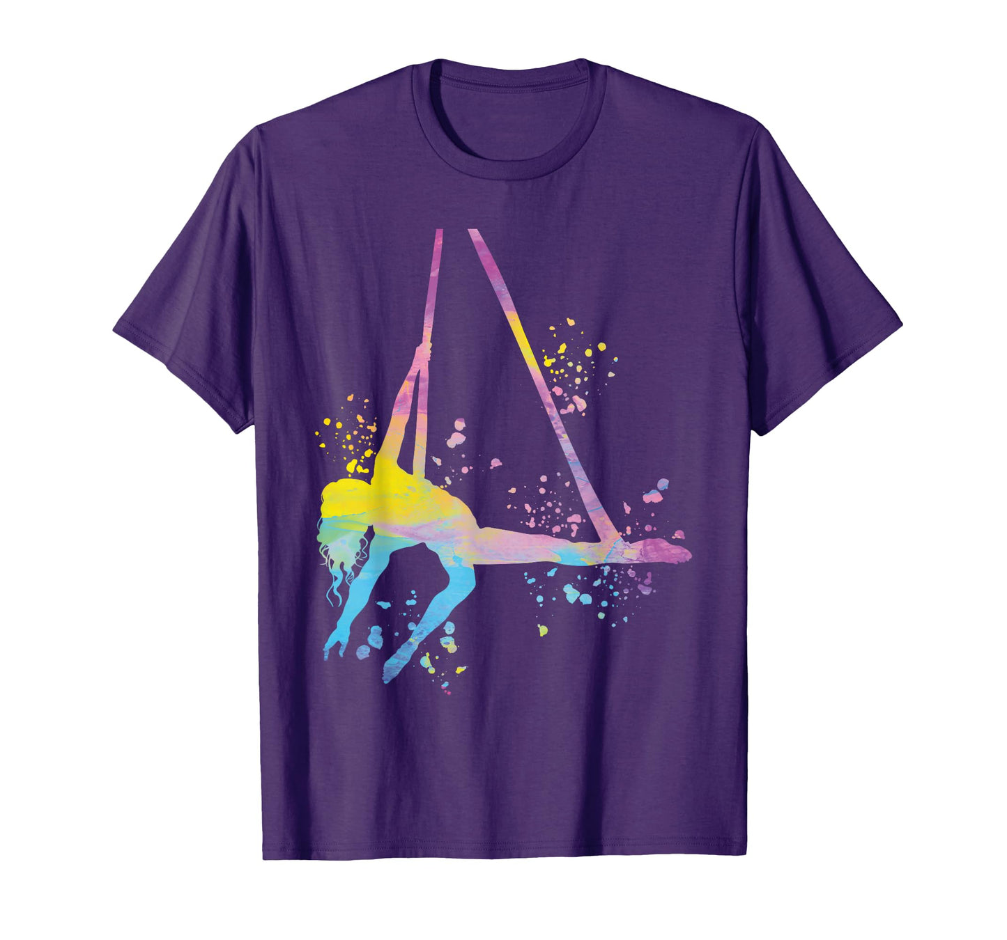 Aerialist Colorsplash Aerial Yoga Kids Aerial Silk T-Shirt
