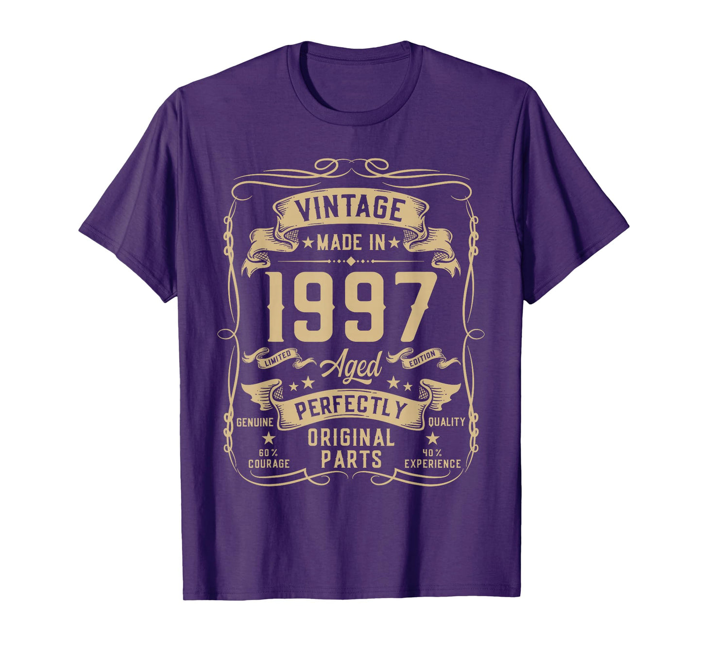 Vintage 1997 28yr 28th Birthday Gifts for Men 28 Years Old T-Shirt