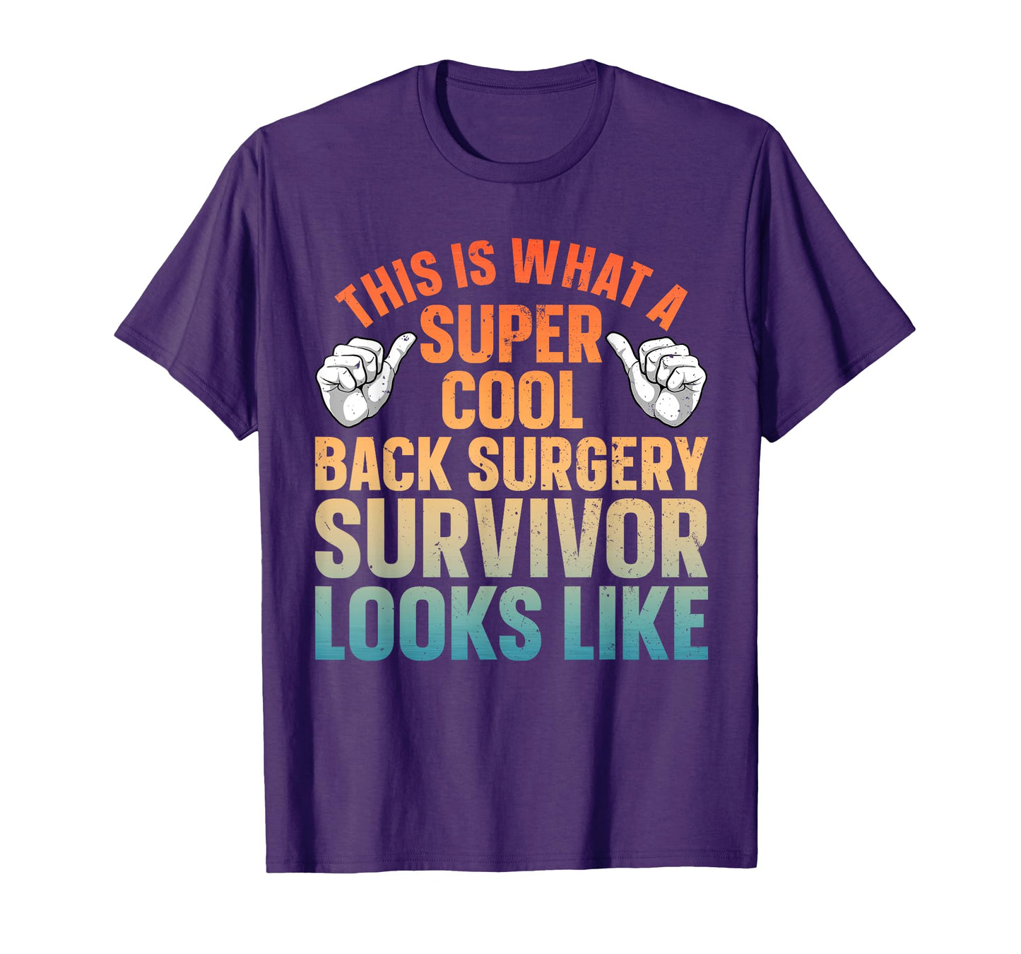 Back Surgery Recovery Design For Men Women Post Back Surgery T-Shirt