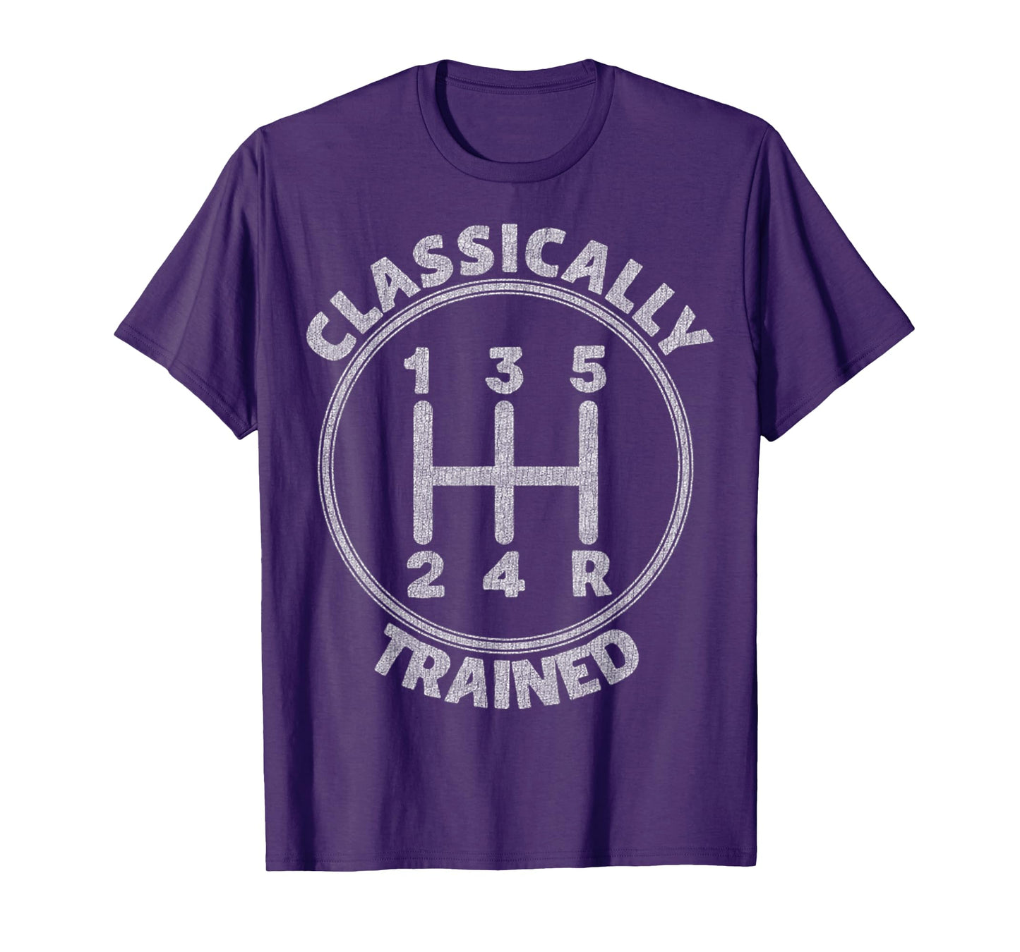 Classically Trained In The 80s Stick Driver Shift Gear Car T-Shirt