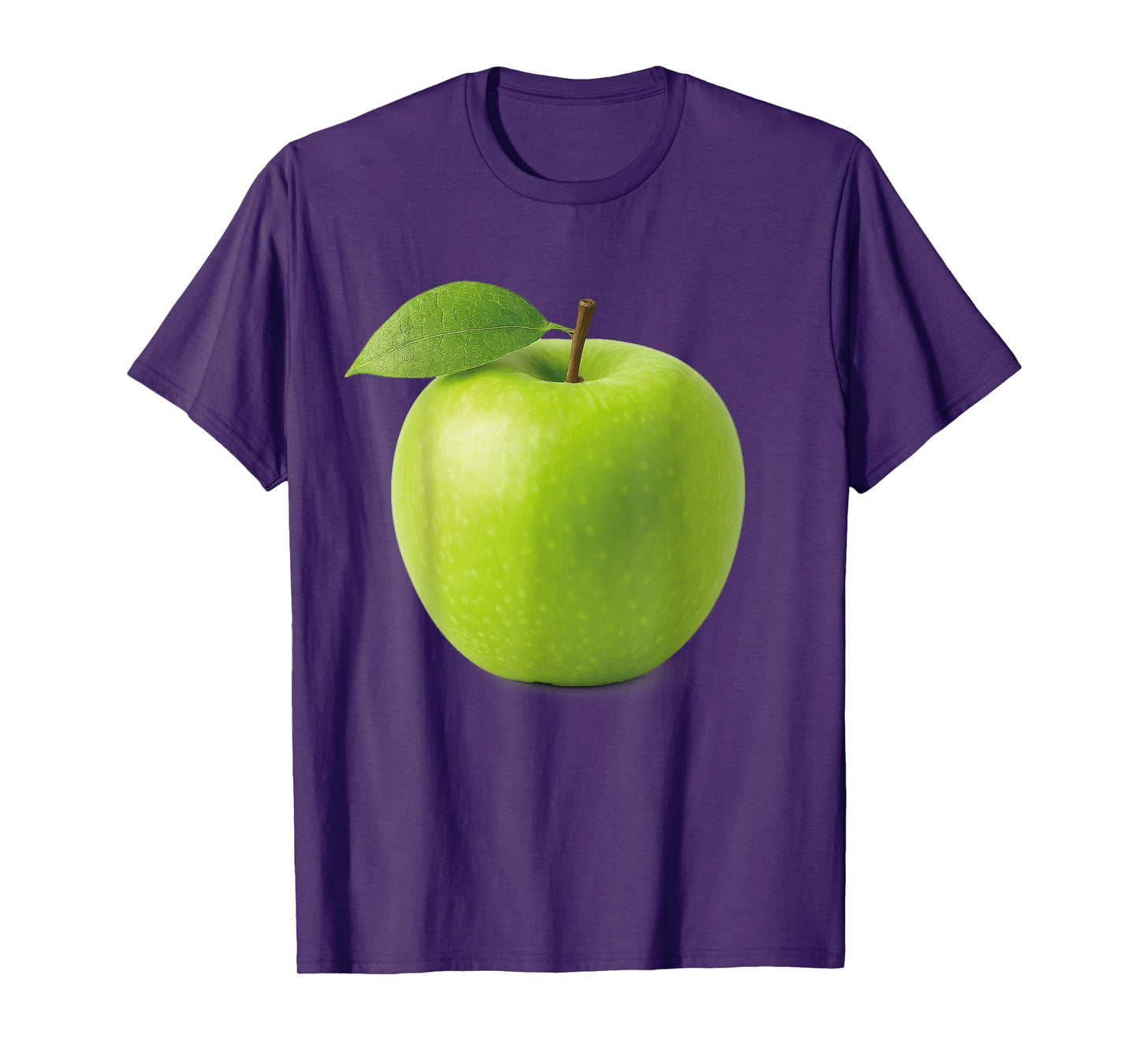 Funny Green Apple Costume Shirt Matching Couple Halloween T-Shirt