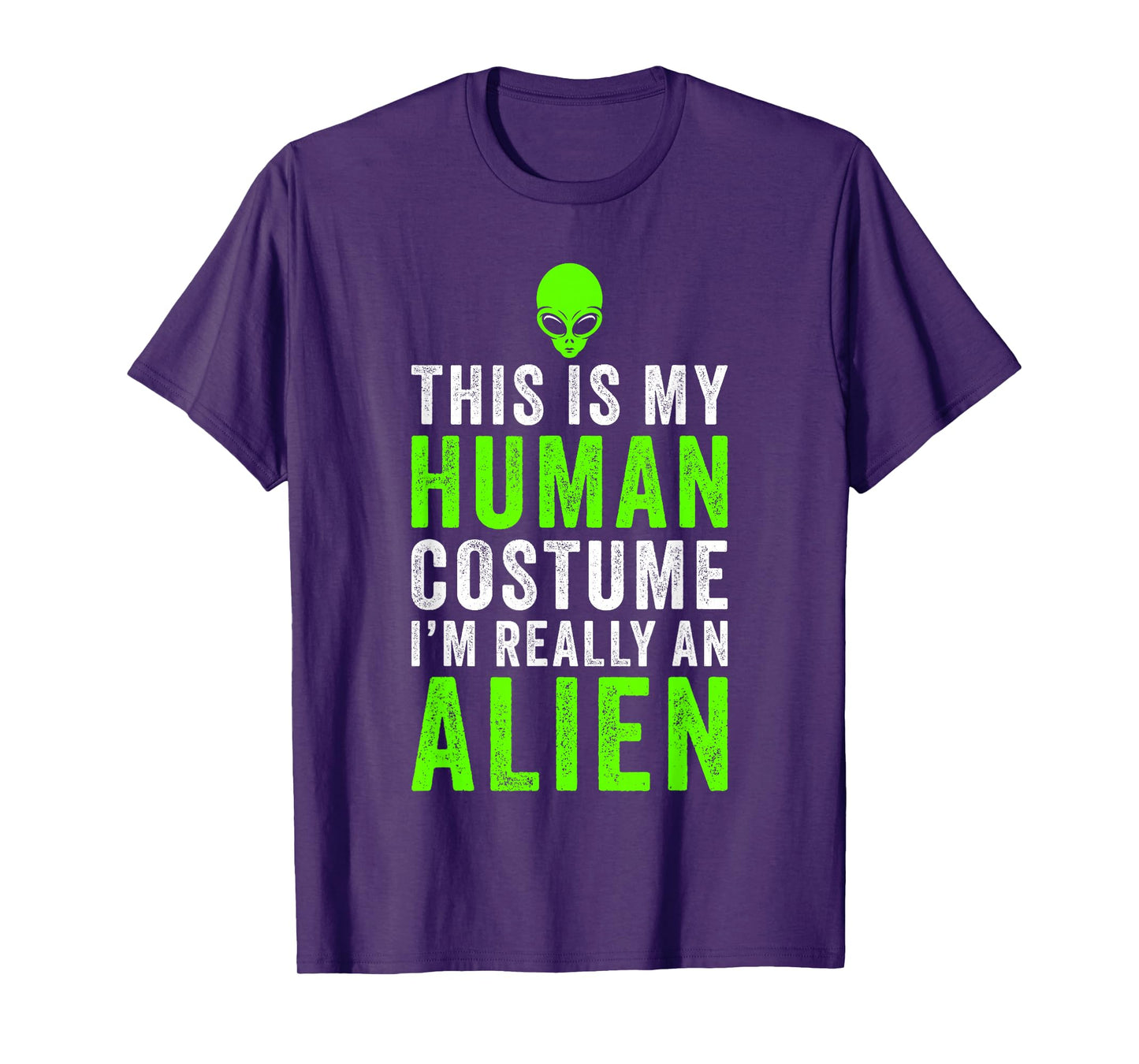 Alien Costume Halloween Funny T-Shirt