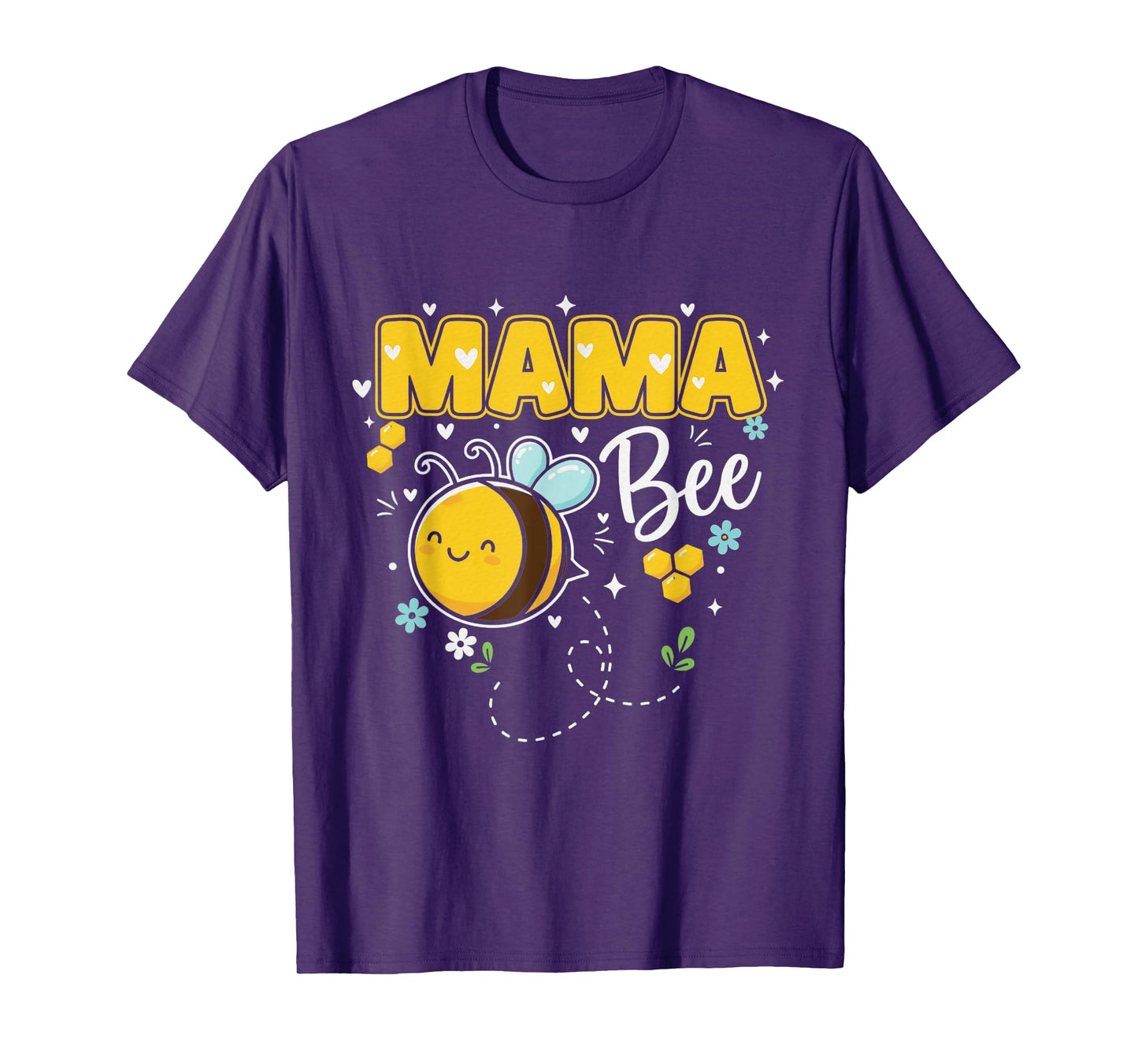 Mama Bee Cute Beekeeping Birthday Party Matching Family T-Shirt