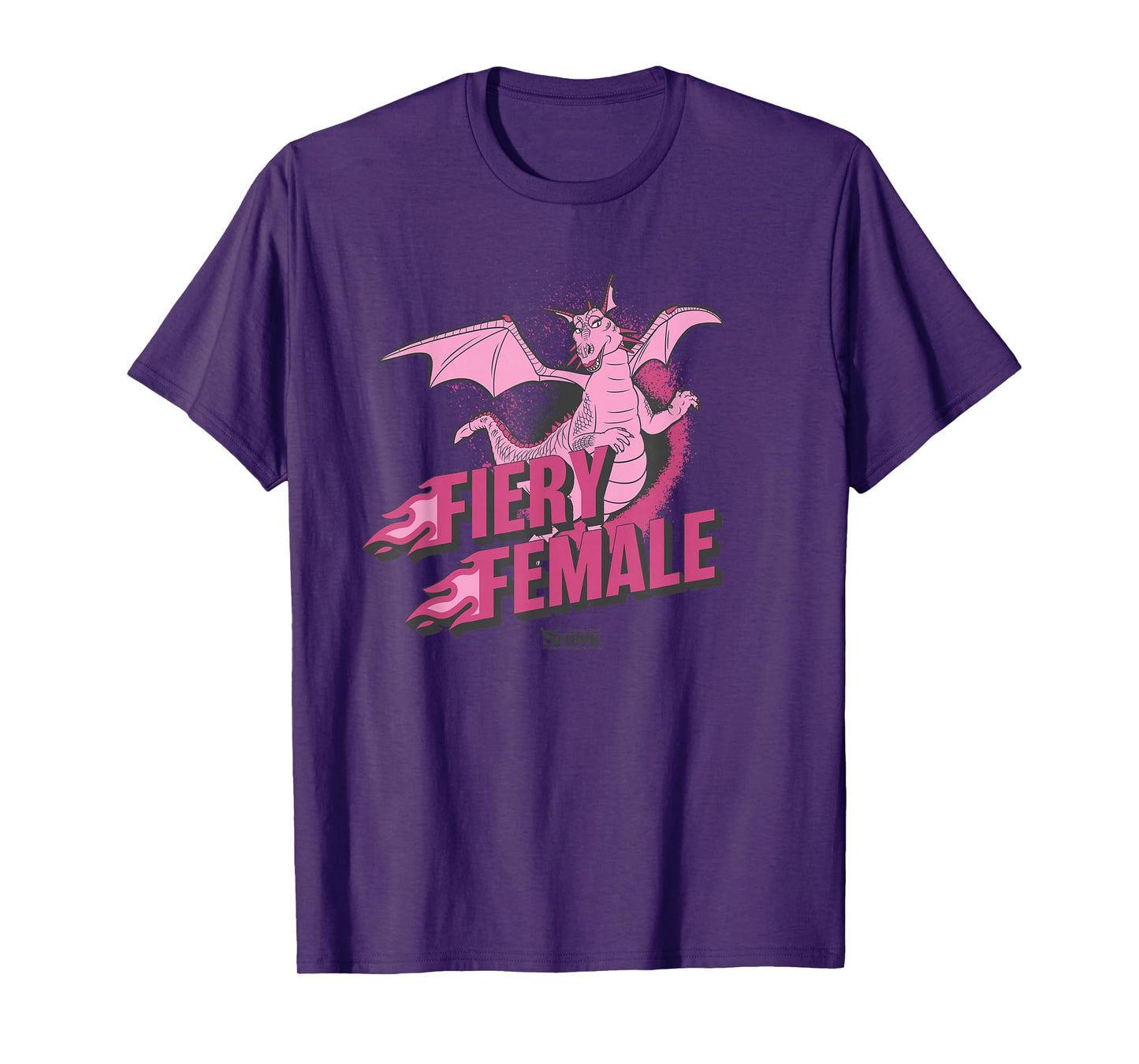 Shrek Dragon Fiery Female T-Shirt