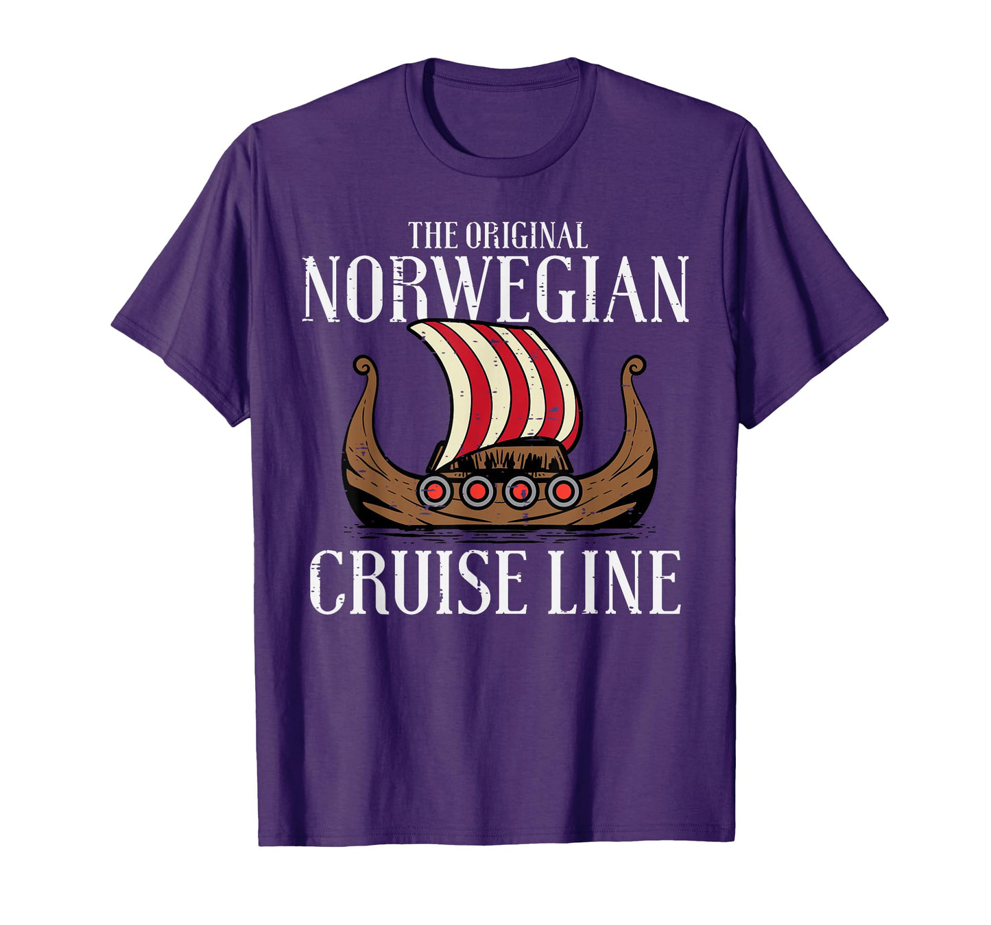 Viking Original Norwegian Cruise Line Funny Men Women Kids T-Shirt