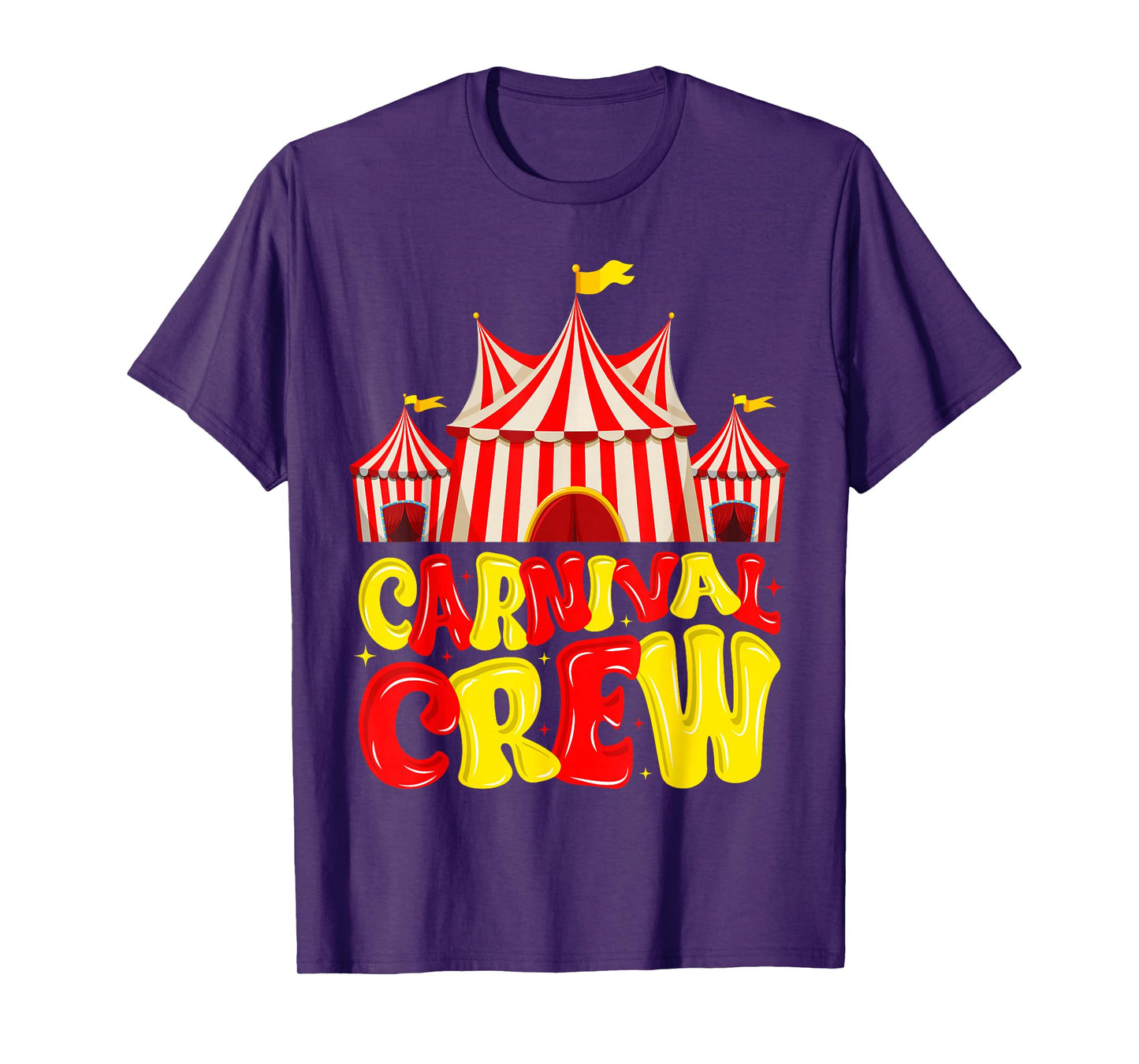 Carnival Crew Funny Circus Staff Costume Circus Theme Party T-Shirt
