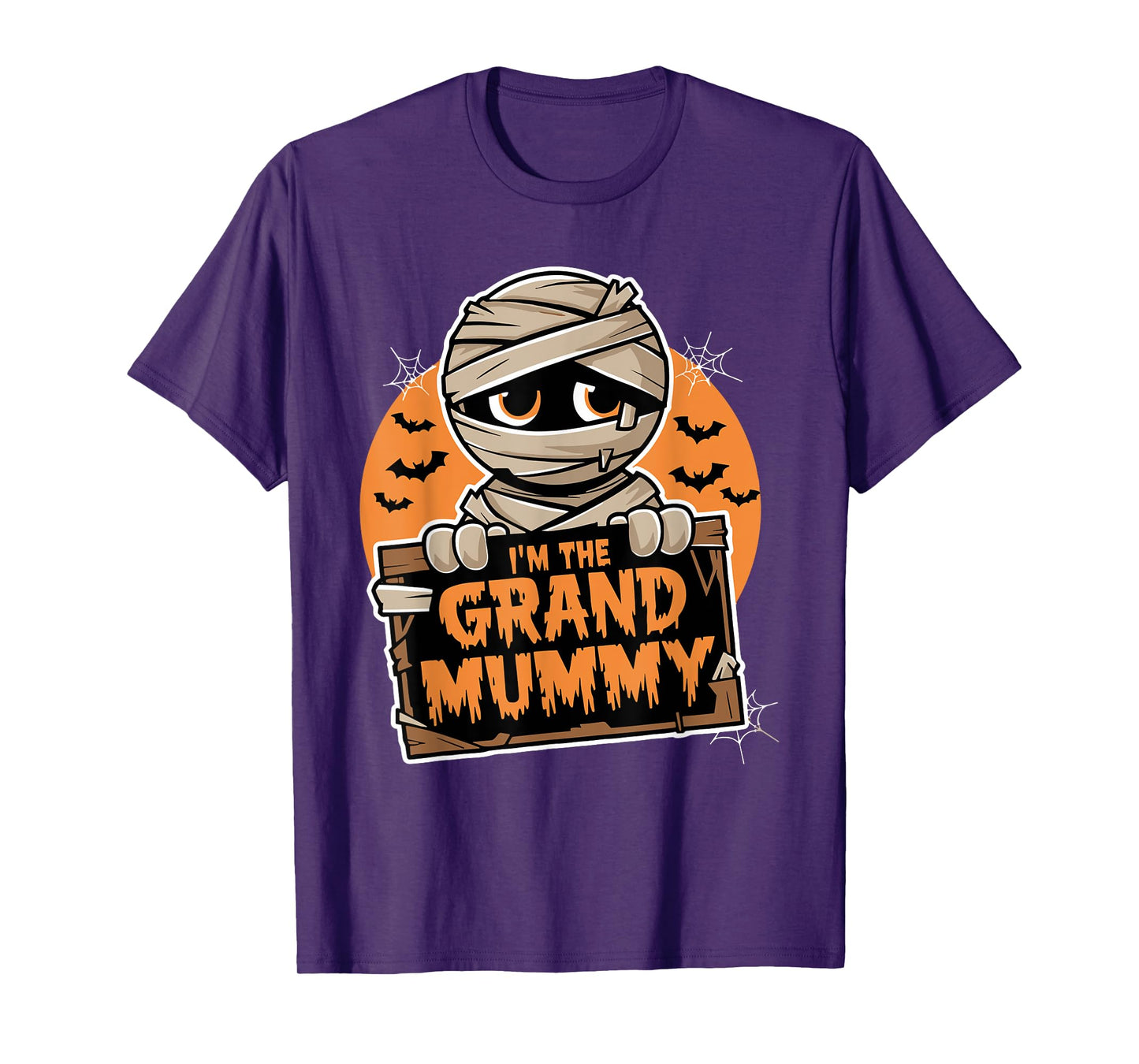 I'm The Grand Mummy Funny Grandma Halloween T-Shirt