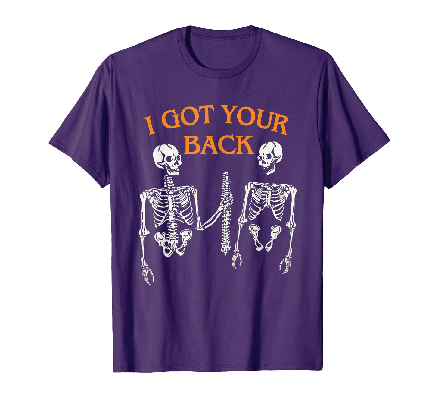 I Got Your Back Skeleton Funny Spooky Halloween T-Shirt