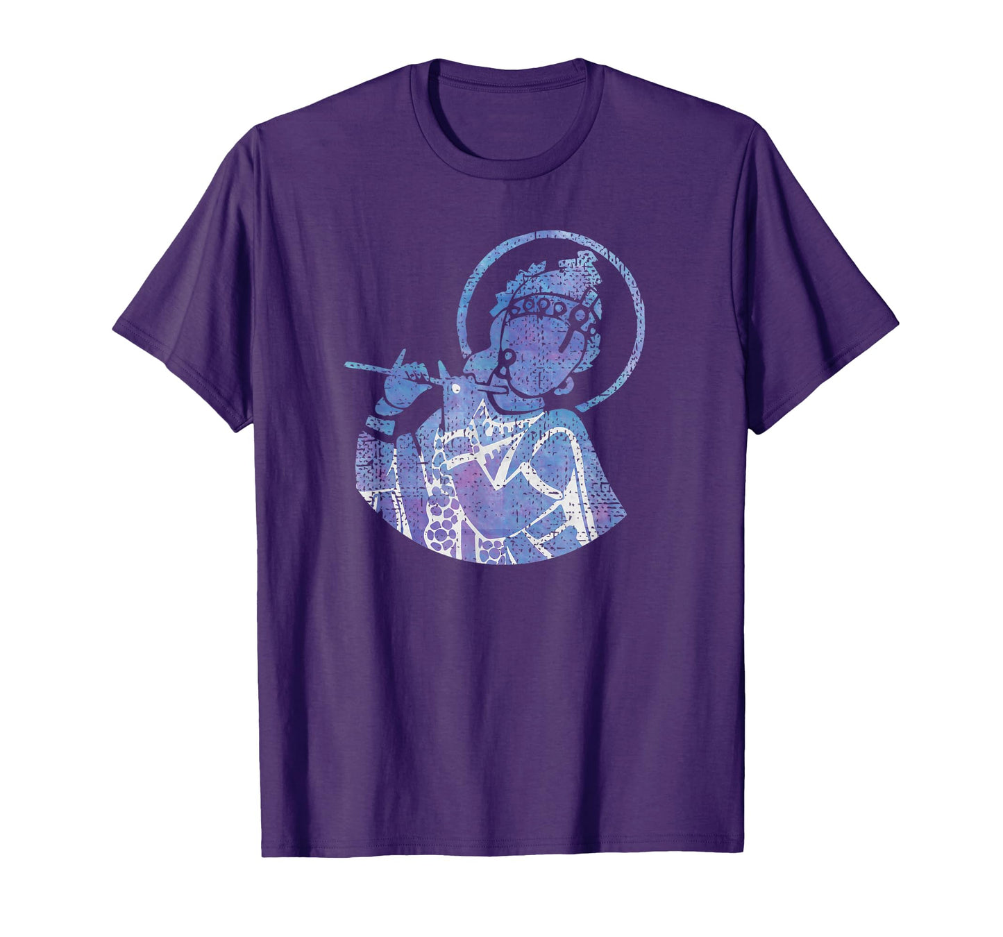 The Divine Flutist Lord Krishna T-Shirt