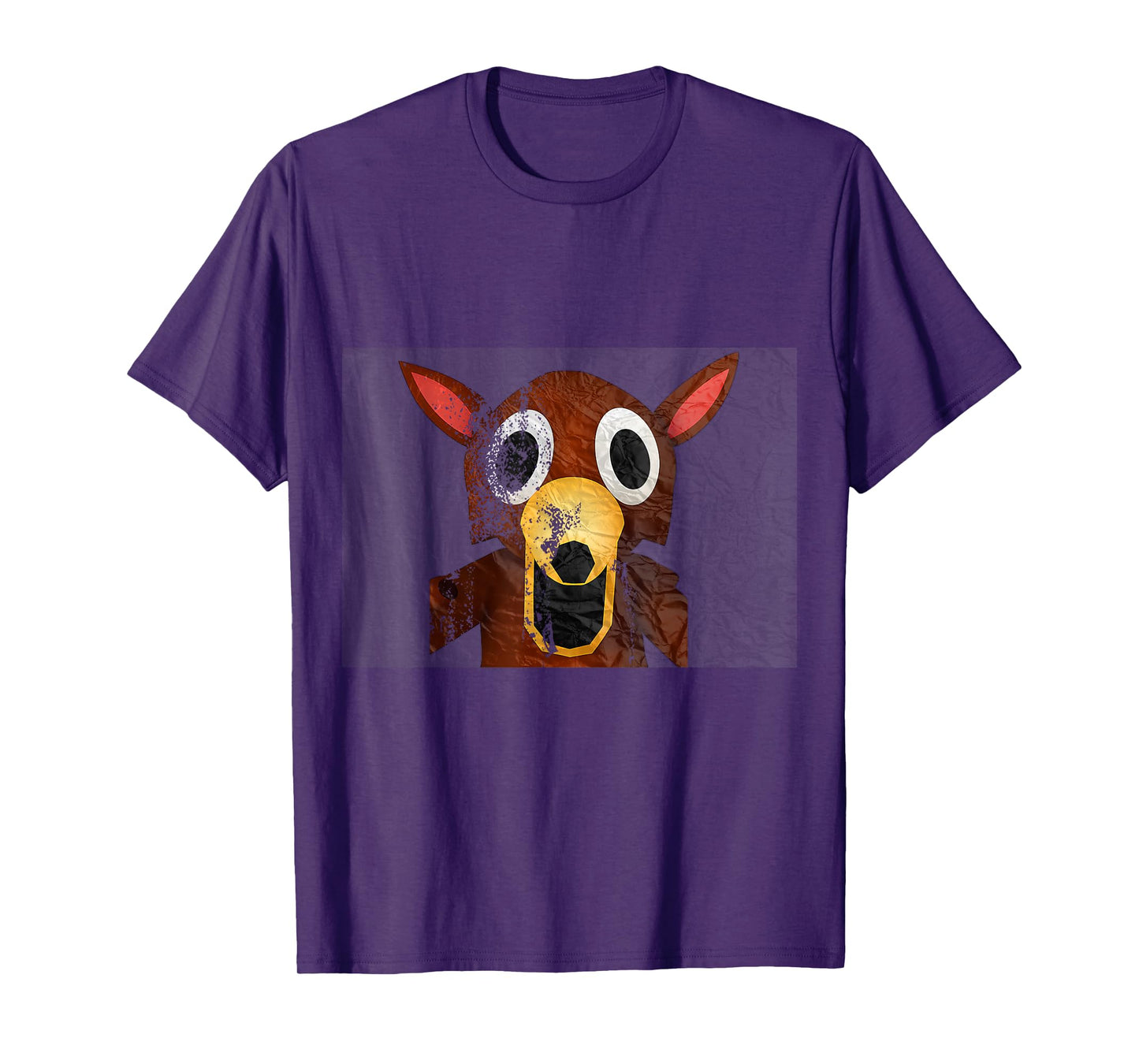 Deer in The Forest Kids 99 Nights Halloween Scary Gamer Run T-Shirt