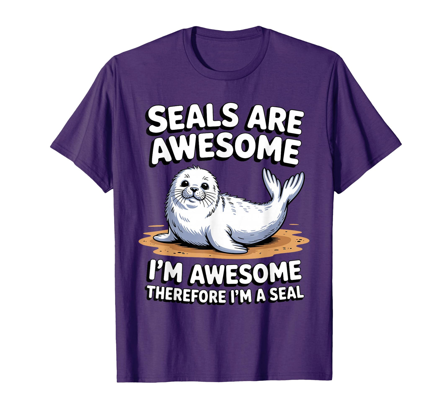 Funny Seal Art For Men Women Kids Sea Lion Seal Lover Seal T-Shirt