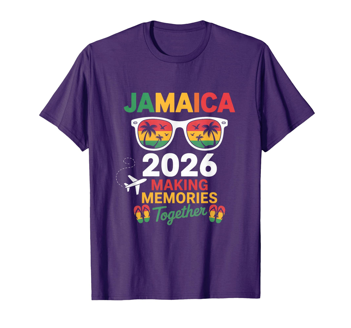 Jamaica Family Reunion 2026 Making Memories Vacation Summer T-Shirt