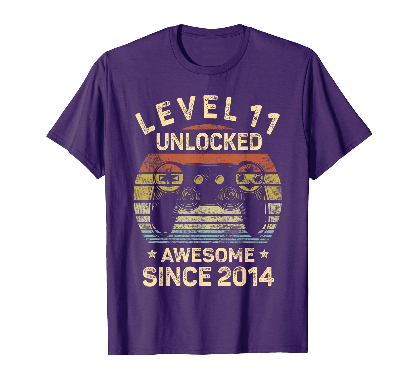 Level 11 Unlocked 11th Birthday 11 Year Old Gifts Gamer Bday T-Shirt