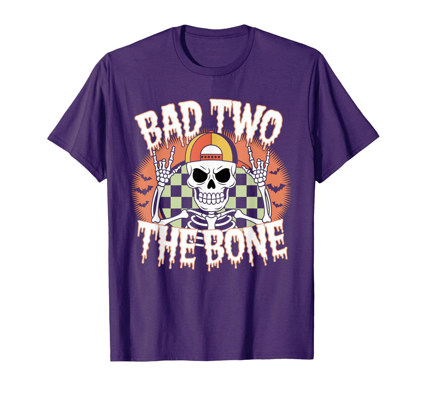 Bad Two the Bone Party 2nd Birthday 2 Years Old Boys Girls T-Shirt
