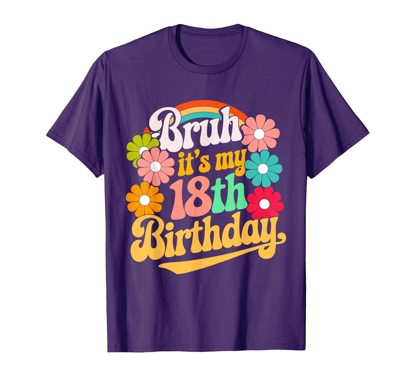 Cute Eighteen Years Old Birthday Girls Party Apparel T-Shirt