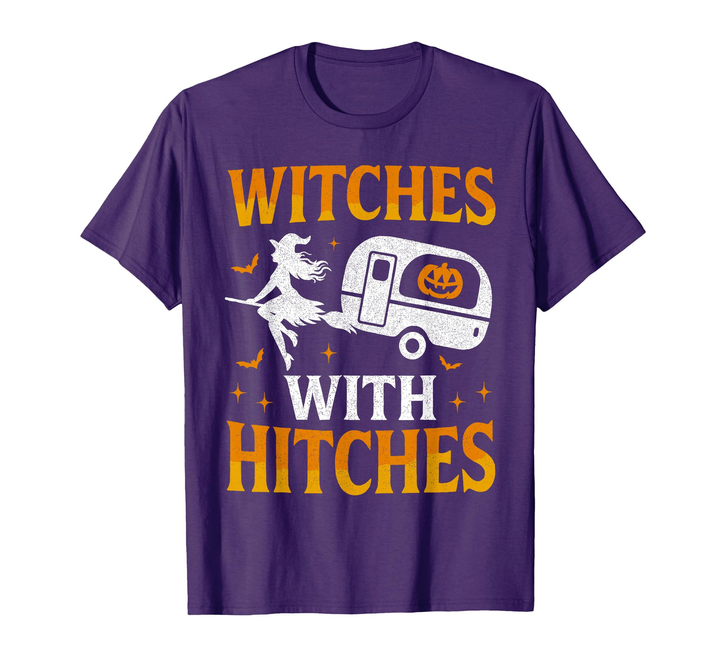 Witches with Hitches Funny Halloween Camping Witches T-Shirt
