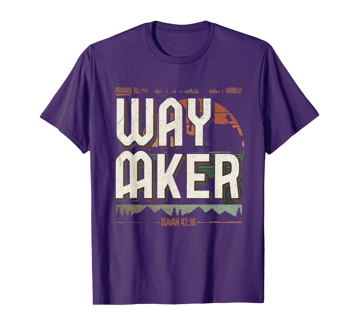 Waymaker Tshirt Promise Keeper Miracle Worker God Christian T-Shirt