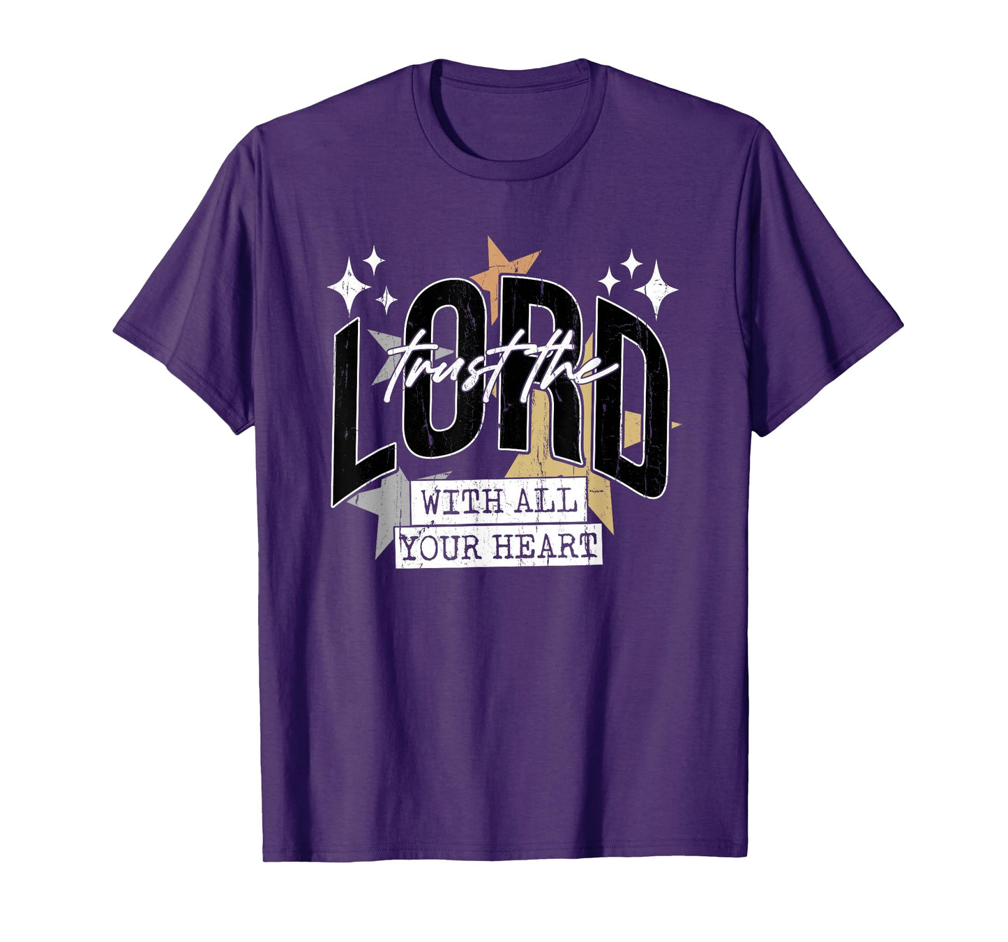 Trust The Lord with All Your Heart, Christian, Religious T-Shirt