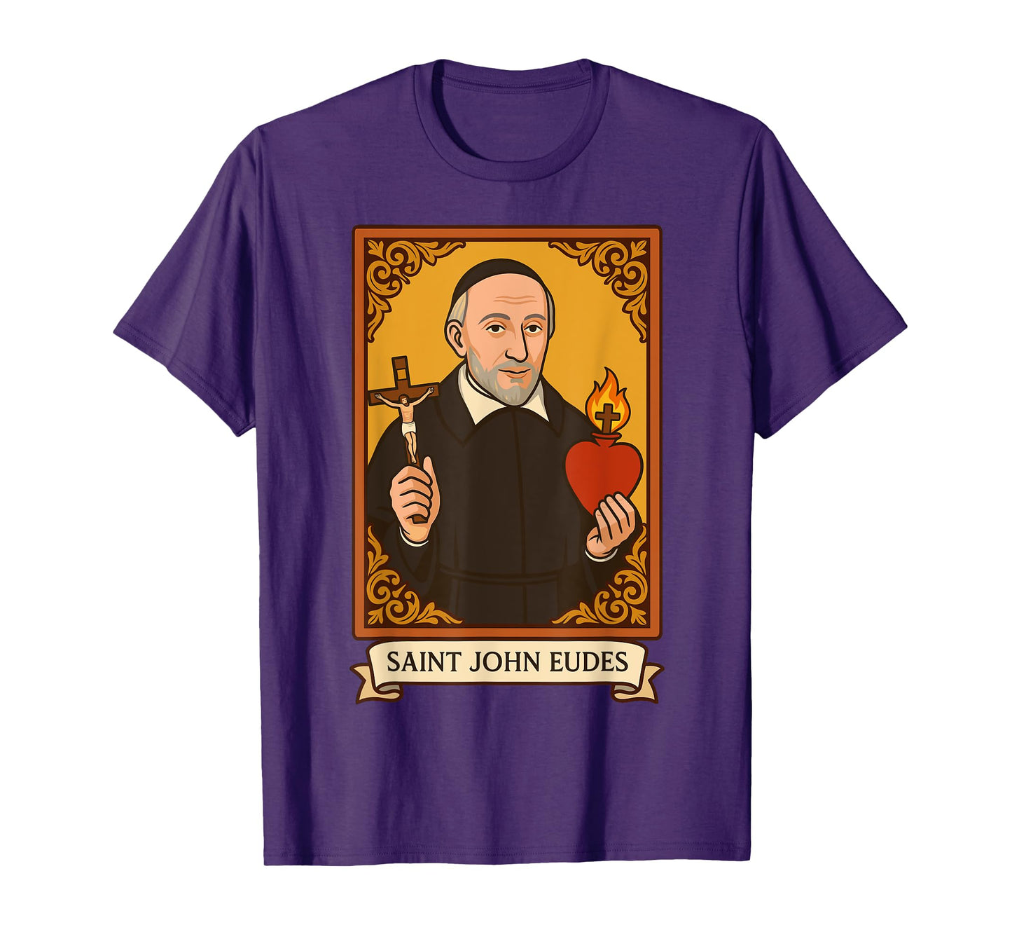 John Eudes Priest Sacred Heart Catholic Saint T-Shirt