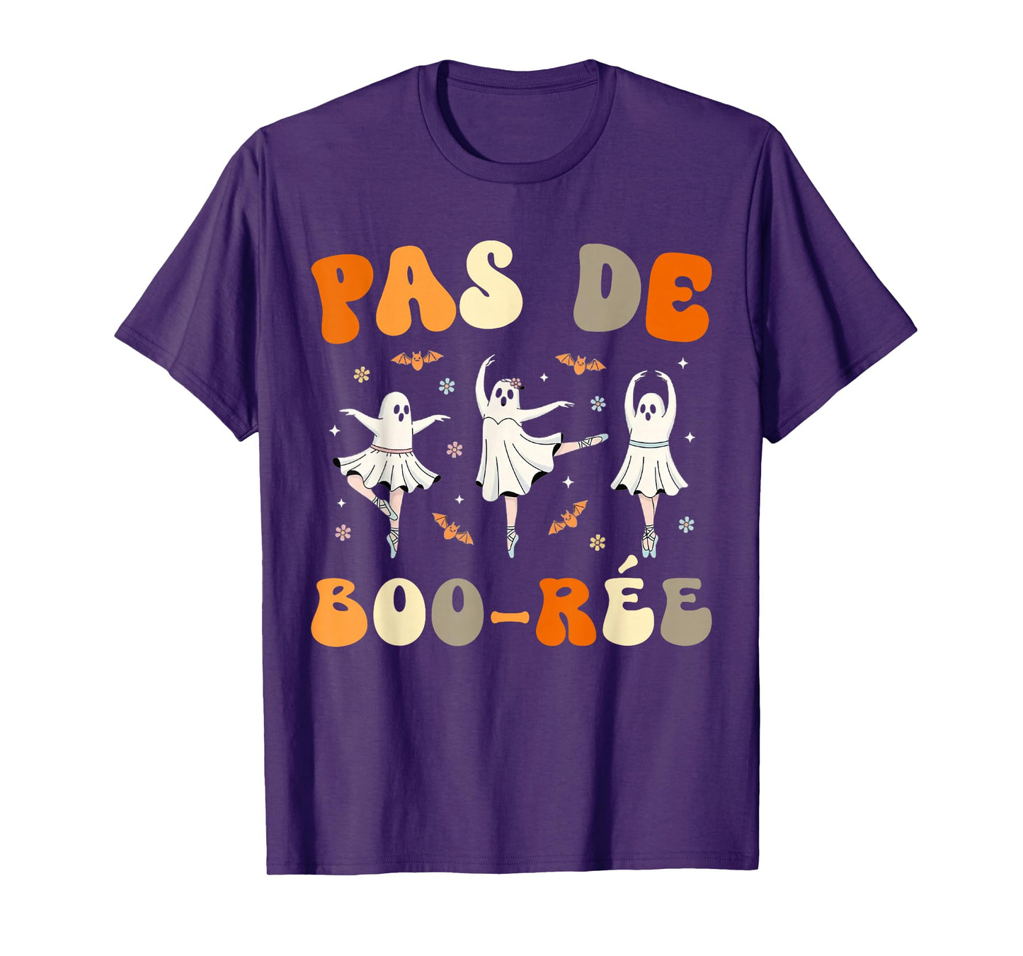 Pas de Boo-rée Ghost Ballet Dancer Halloween Dance Teacher T-Shirt