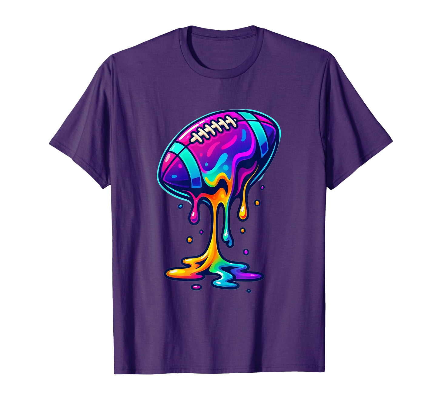 Football Drip Drippy Clothes Youth Boys Sports Tee T-Shirt