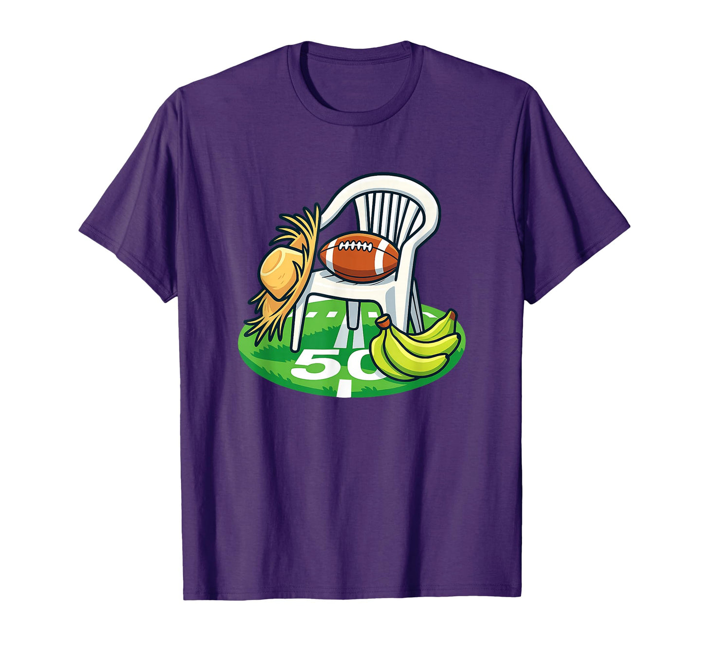 Funny Puerto Rico Pride White Chair Football Game Design T-Shirt