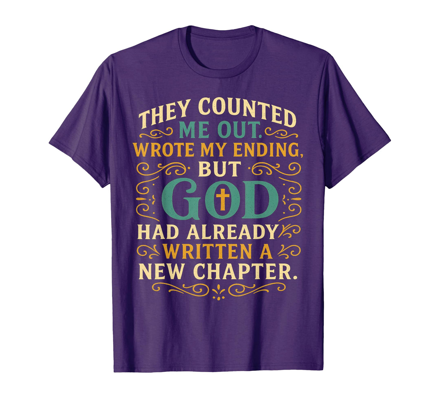 Christian Religious Faith God Themed Positive Message Gifts T-Shirt