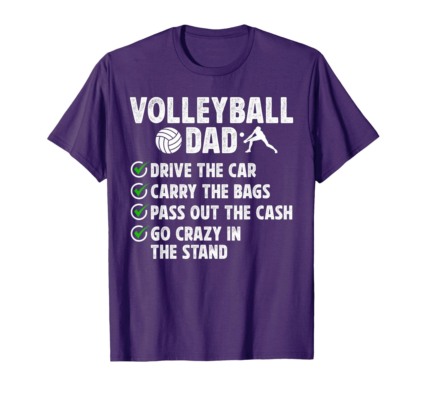 Volleyball Dad Volleyball Player Dad Volleyball Father T-Shirt
