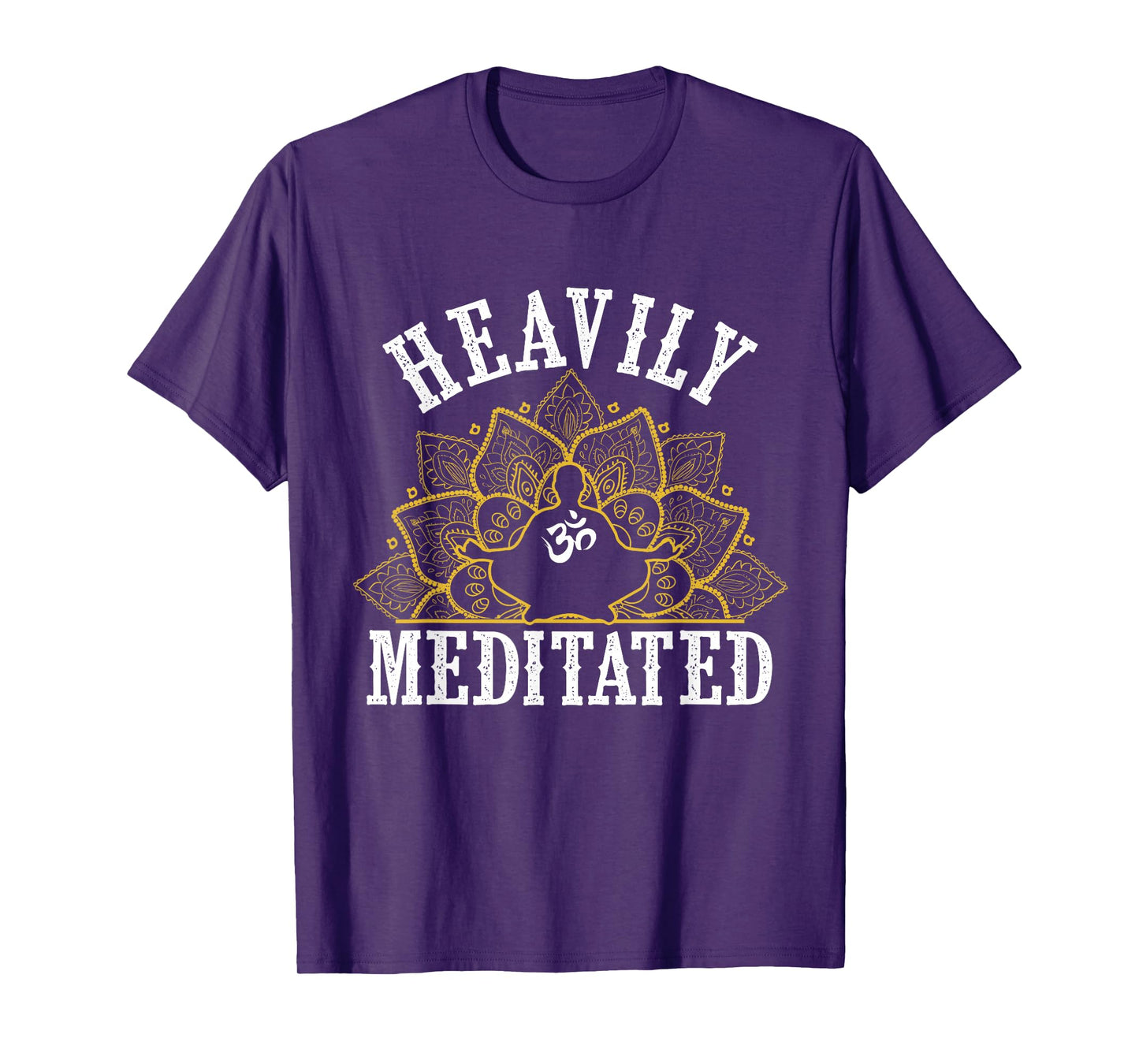 Funny Heavily Meditated Yoga Meditation T-Shirt T-Shirt
