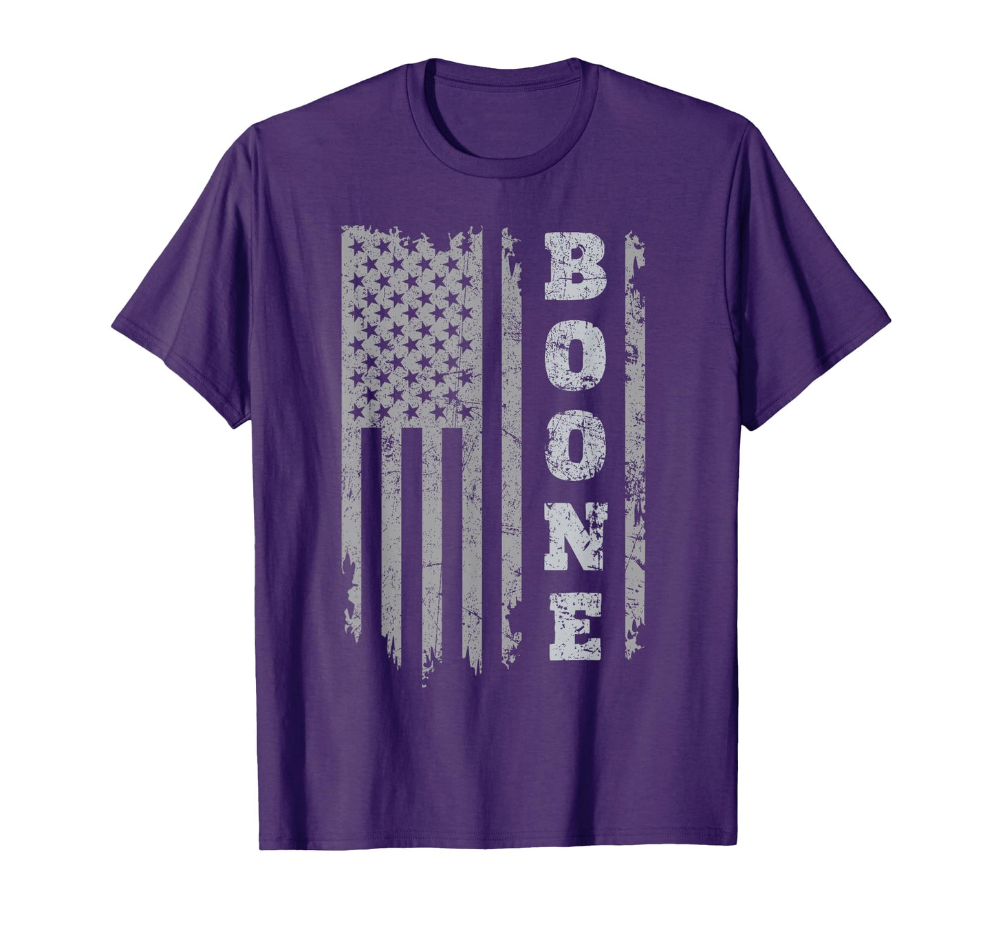 Boone Family Name I Love Boone Personalized Vintage T-Shirt