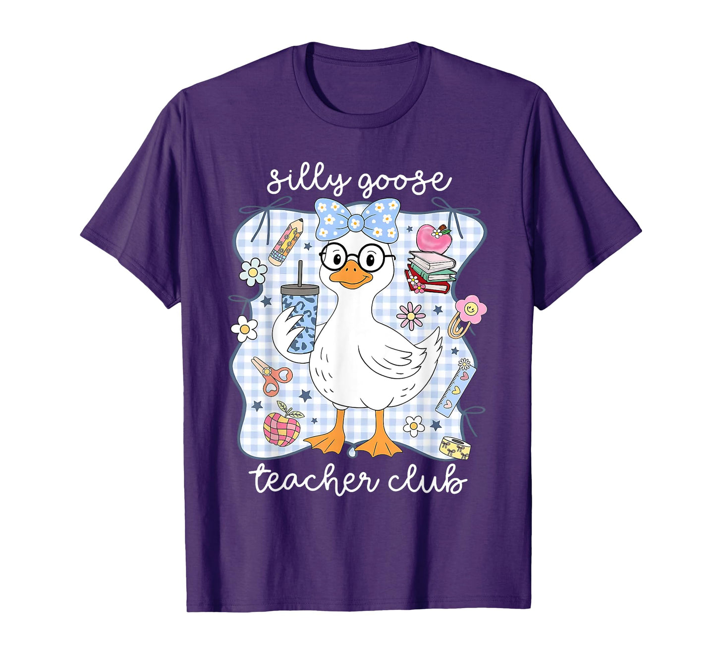 Silly Goose Teacher Club Back to School Funny First Day T-Shirt