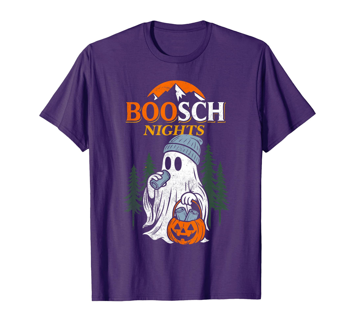 Boosch Ghost - Funny Halloween T-Shirt