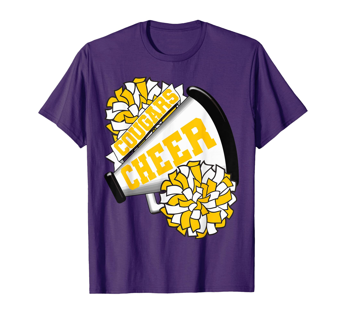 Cougars Cheer Back To School Cheerleading Spirit GY T-Shirt