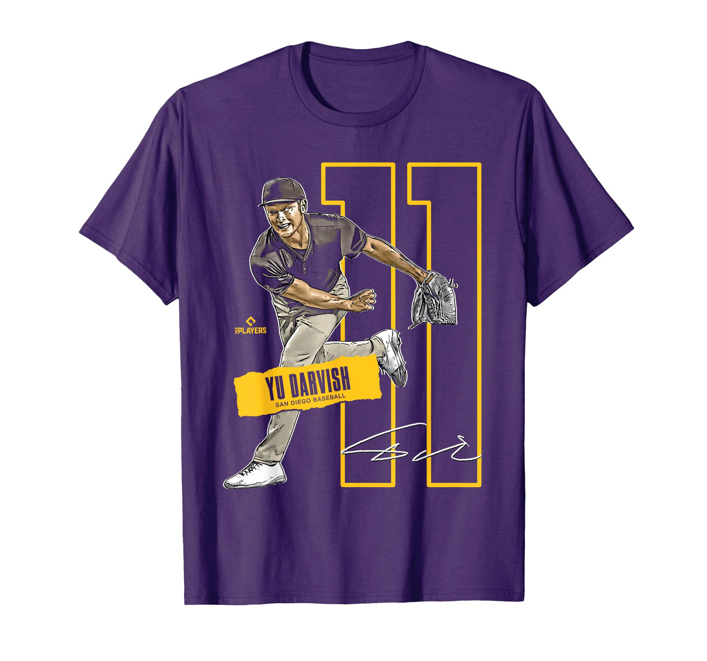 Yu Darvish | San Diego Baseball Players | MLBYU 301N T-Shirt