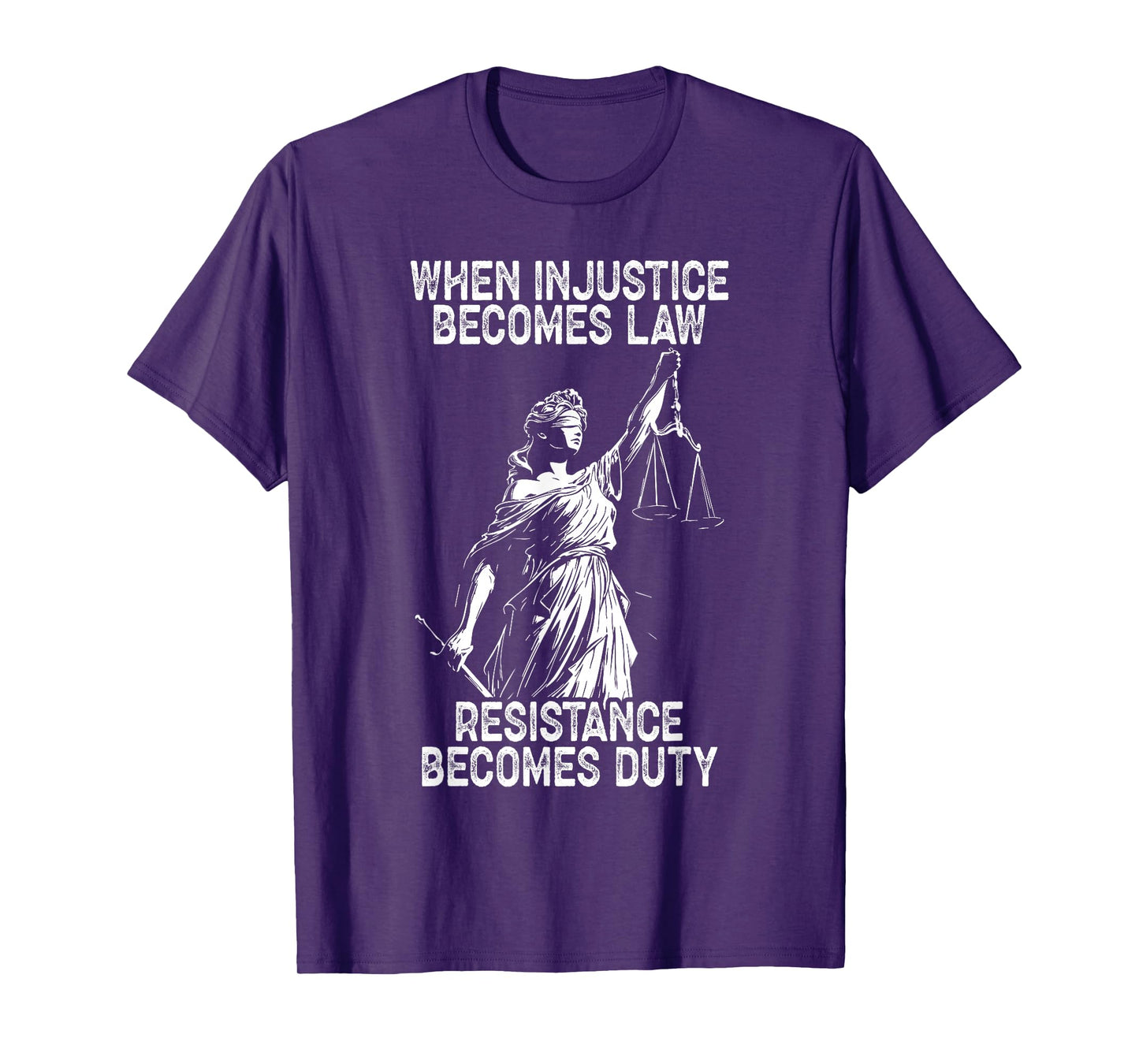 Resistance Justice Activism Political resistance T-Shirt