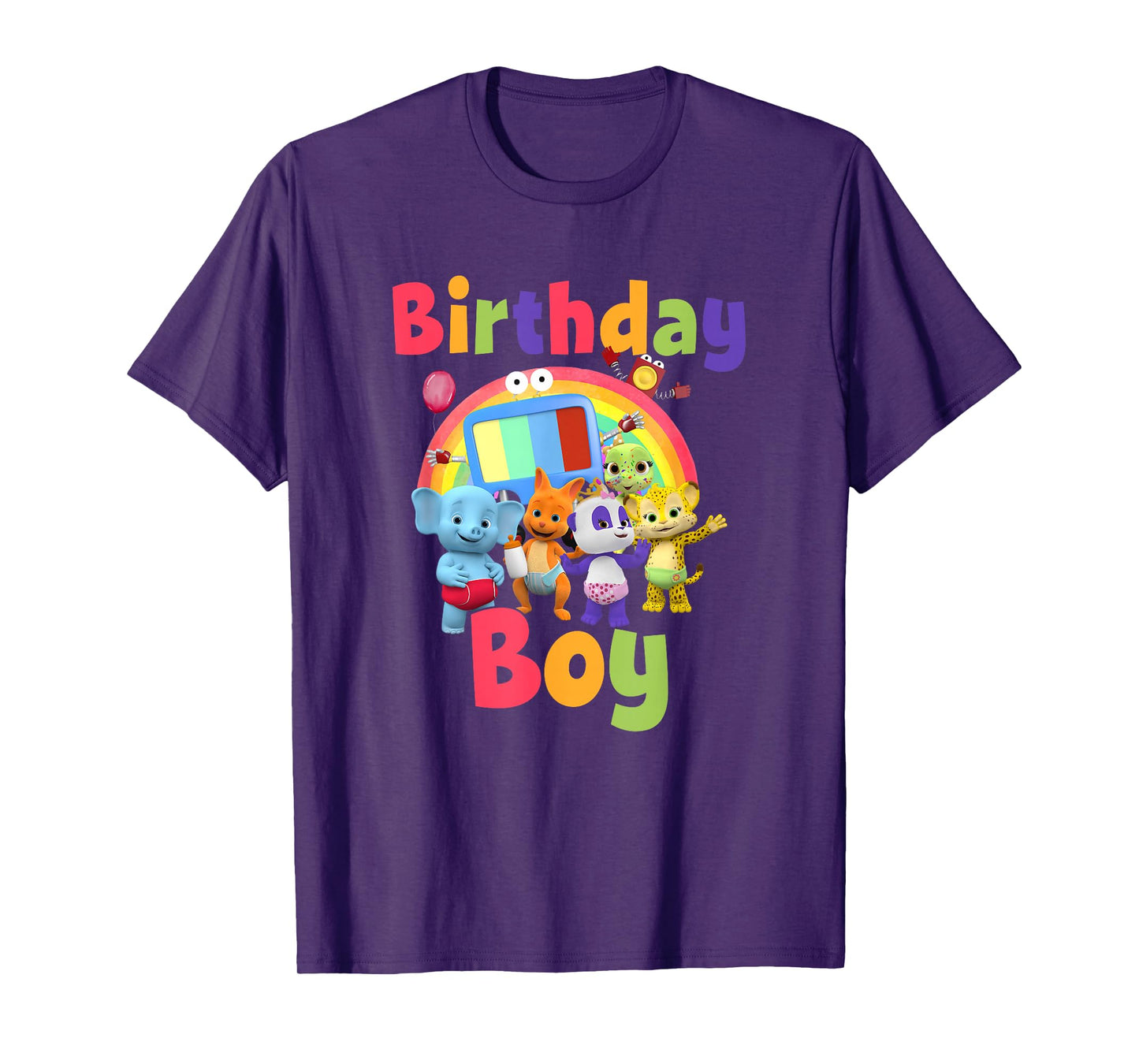 Birthday Boy Word Party Birthday matching family T-Shirt