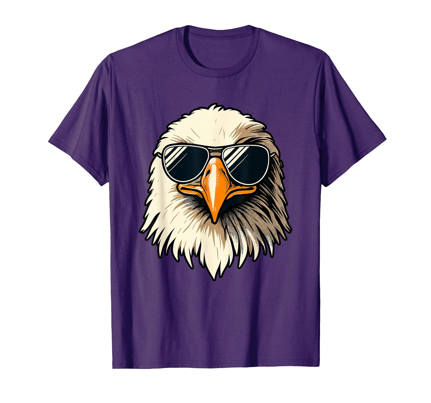 Bald Eagle 4th of July Men Women Kids Funny Eagle T-Shirt