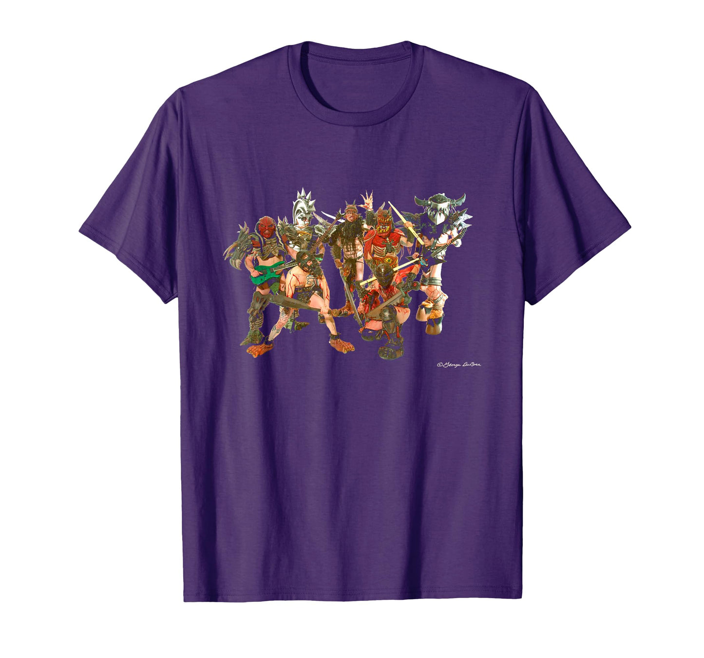 Heavy Metal Band Gwar By George DuBose T-Shirt