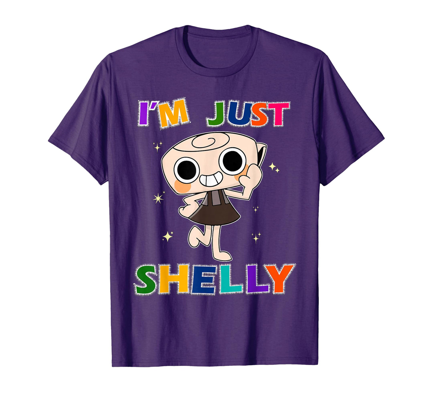 I'm Just Shelly Dandy's Pebble Funny Minimalist Humor Girls T-Shirt