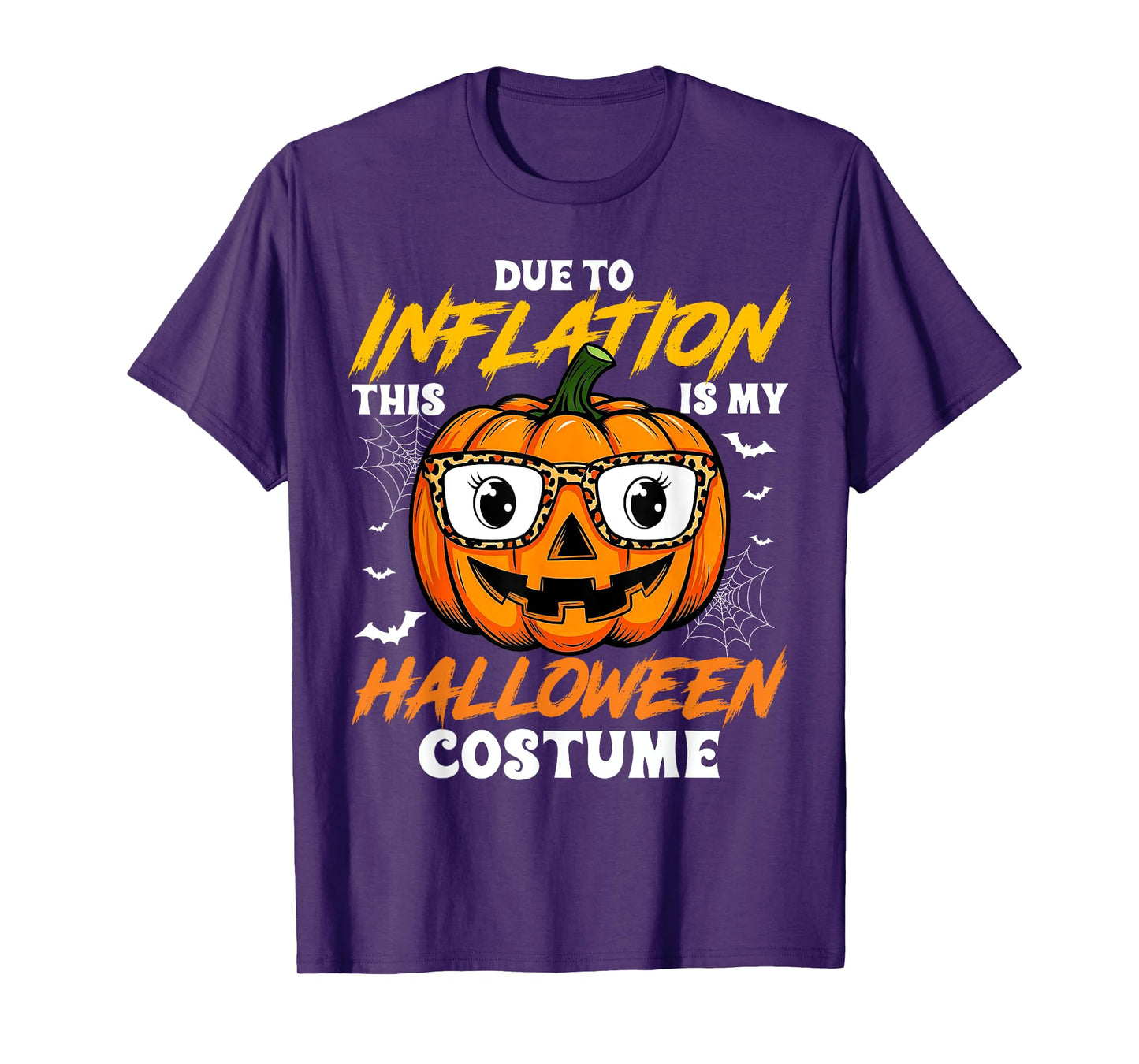 Pumpkin Halloween Costume Men Women Funny Halloween T-Shirt