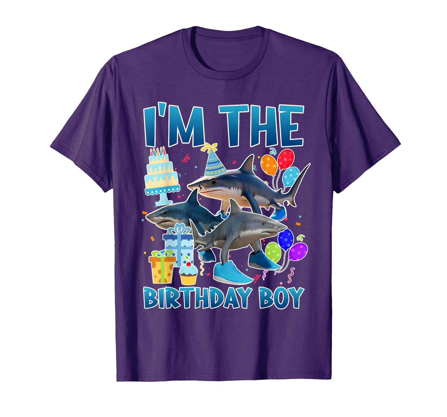 I'm The Birthday Boy Tralalero Tralala Family Matching T-Shirt
