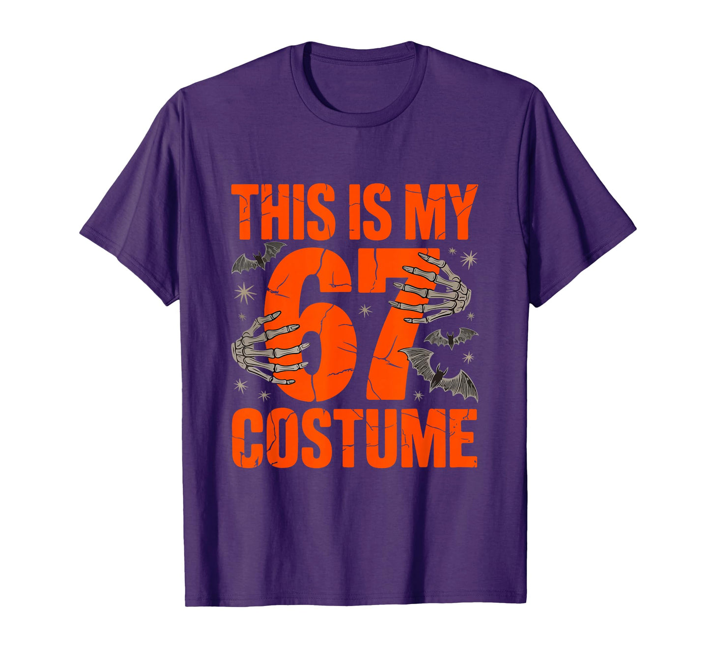 This is My Halloween 67 Costume Number 6 7 Meme Six Seven T-Shirt