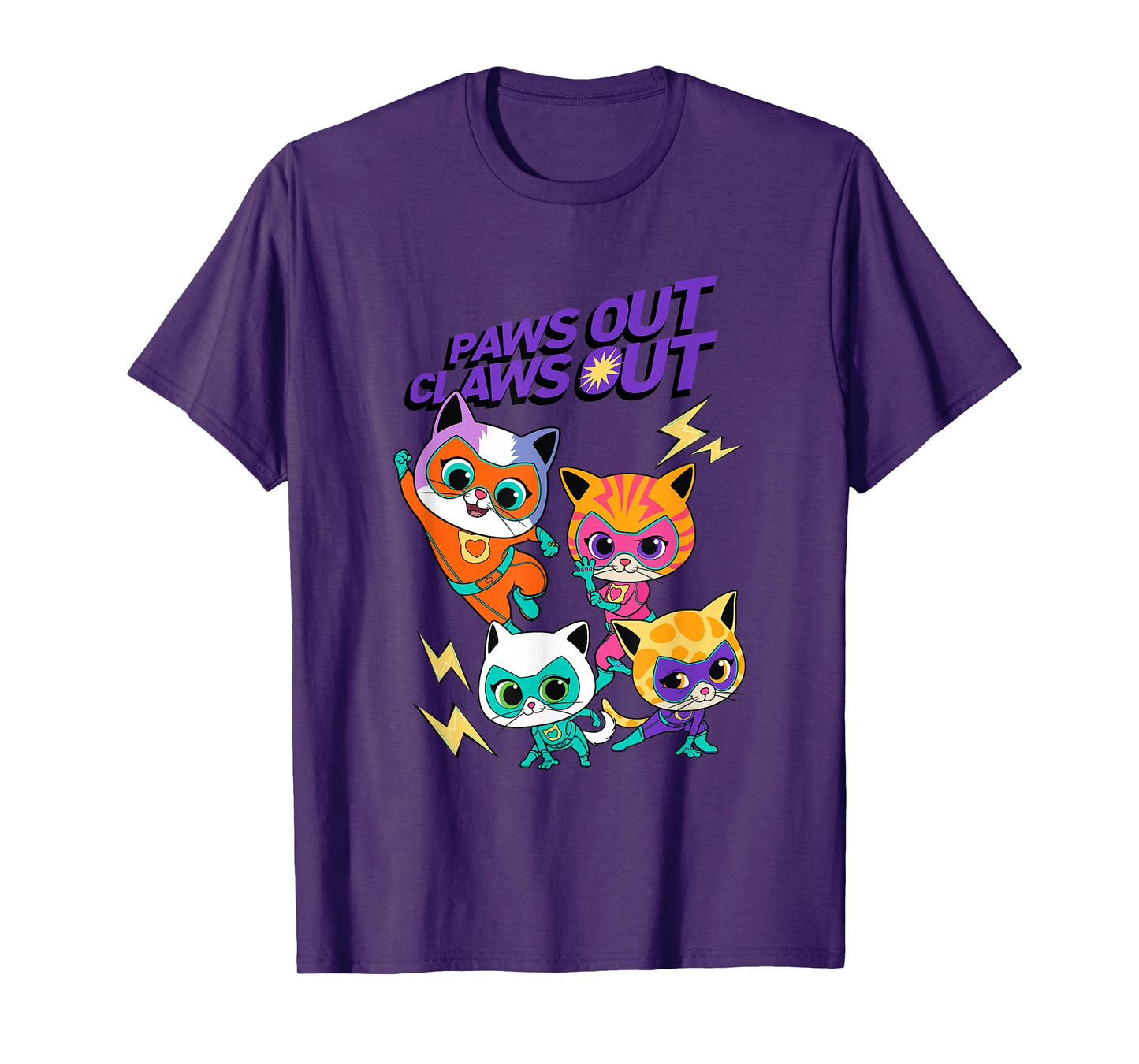 Disney SuperKitties Paws Out Claws T-Shirt