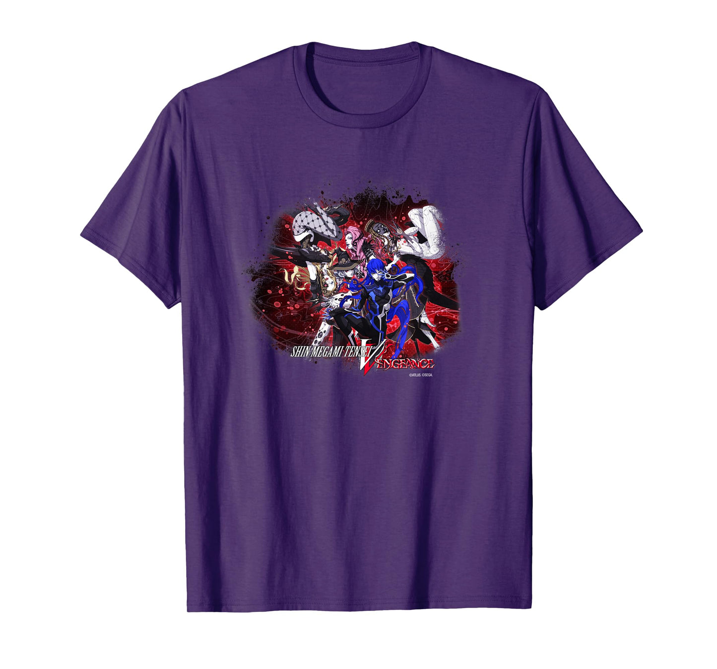 Shin Megami Tensei V: Vengeance Nahobino and Qadistu ATLUS T-Shirt