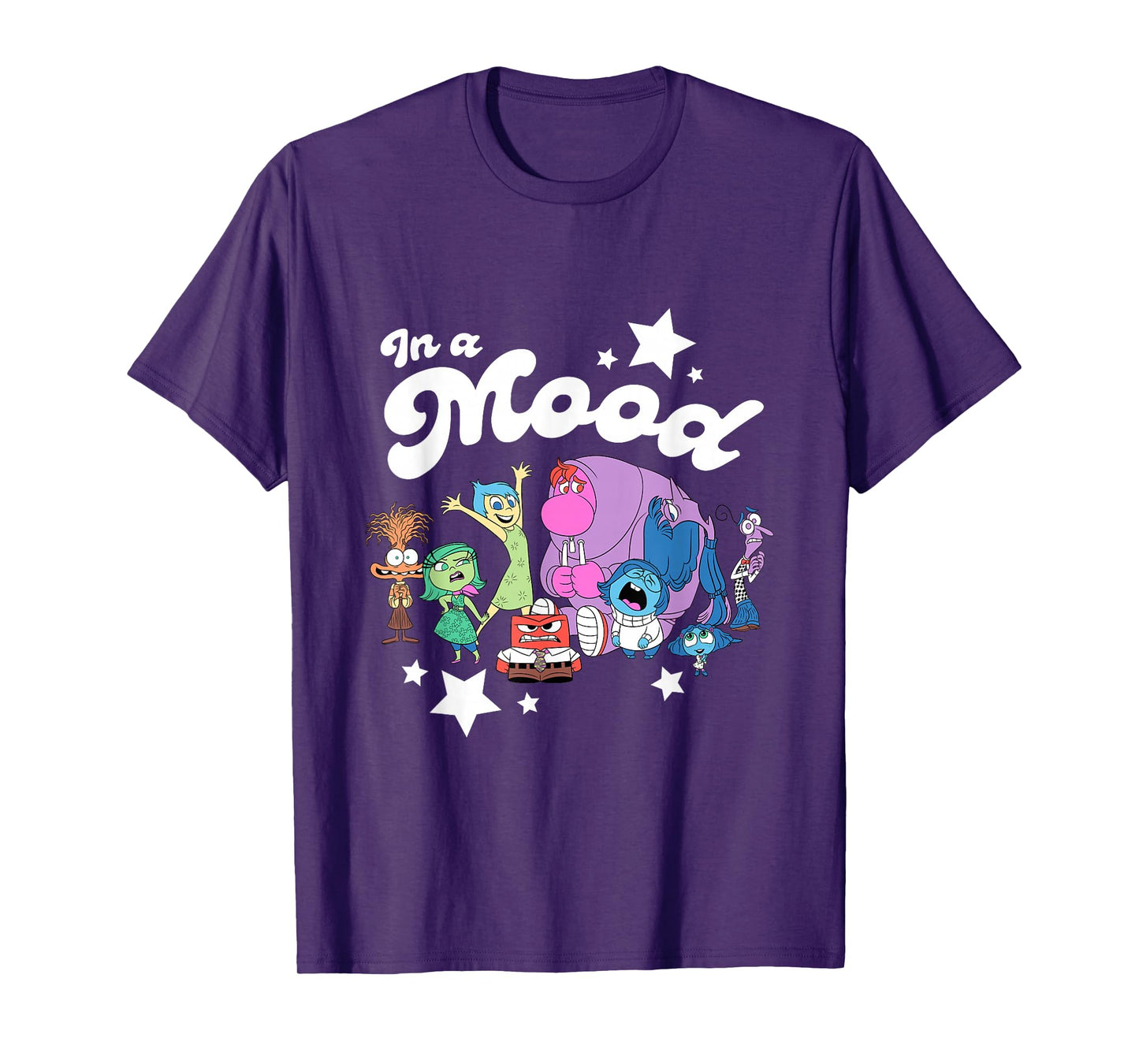 Disney Pixar Inside Out 2 in A Mood T-Shirt